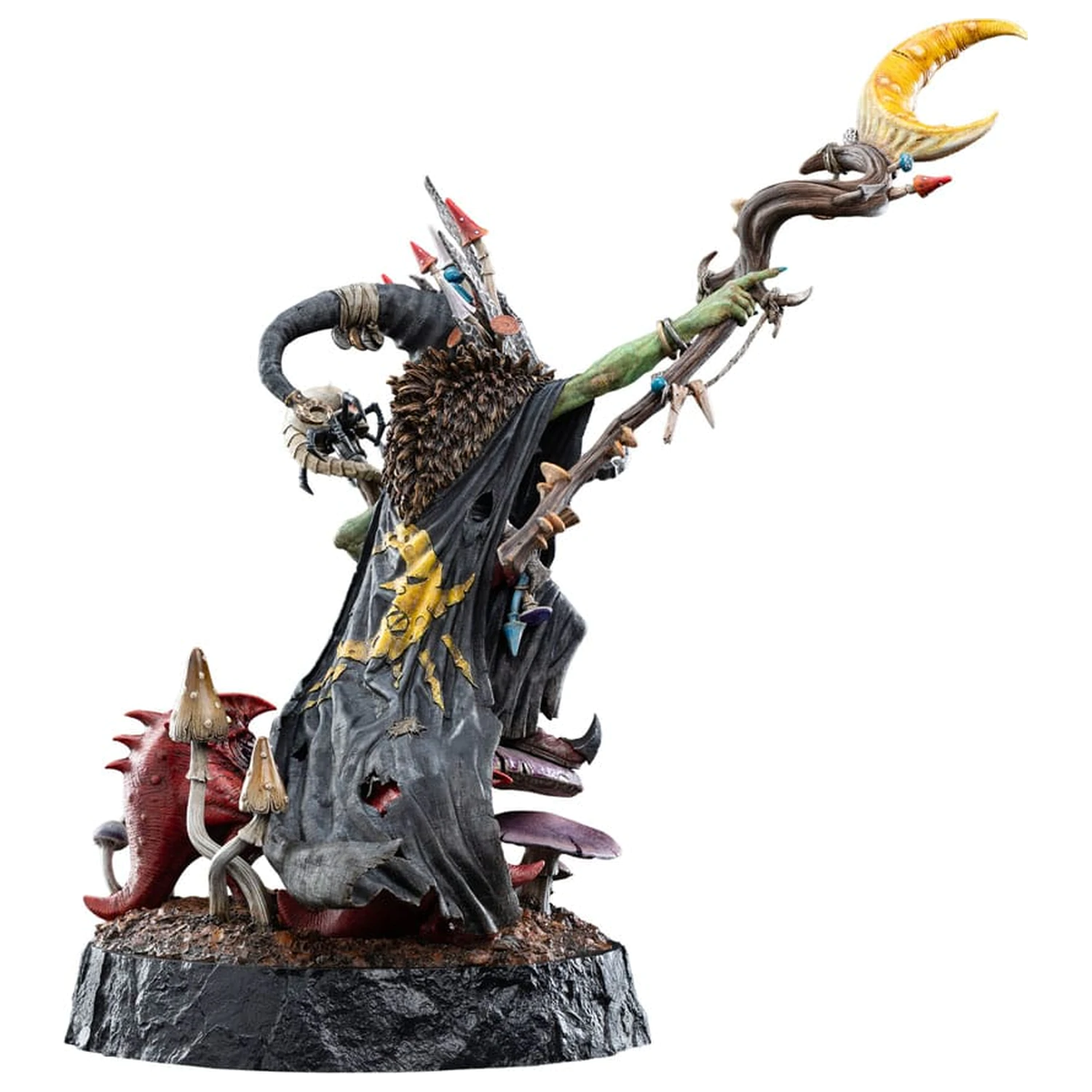 Warhammer: Age of Sigmar Statuie 1/6 Skragrott the Loonking Editie Limitata 41 cm poza produsului