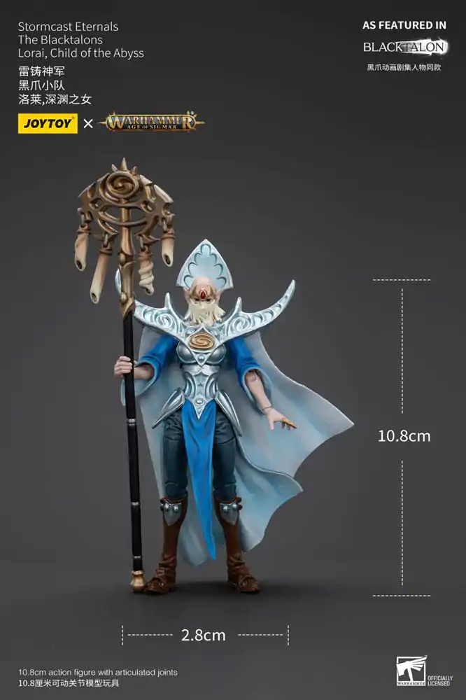 Warhammer Age of Sigmar figurină de acțiune Stormcast Eternals The Blacktalons Lorai Child of the Abyss 20 cm poza produsului