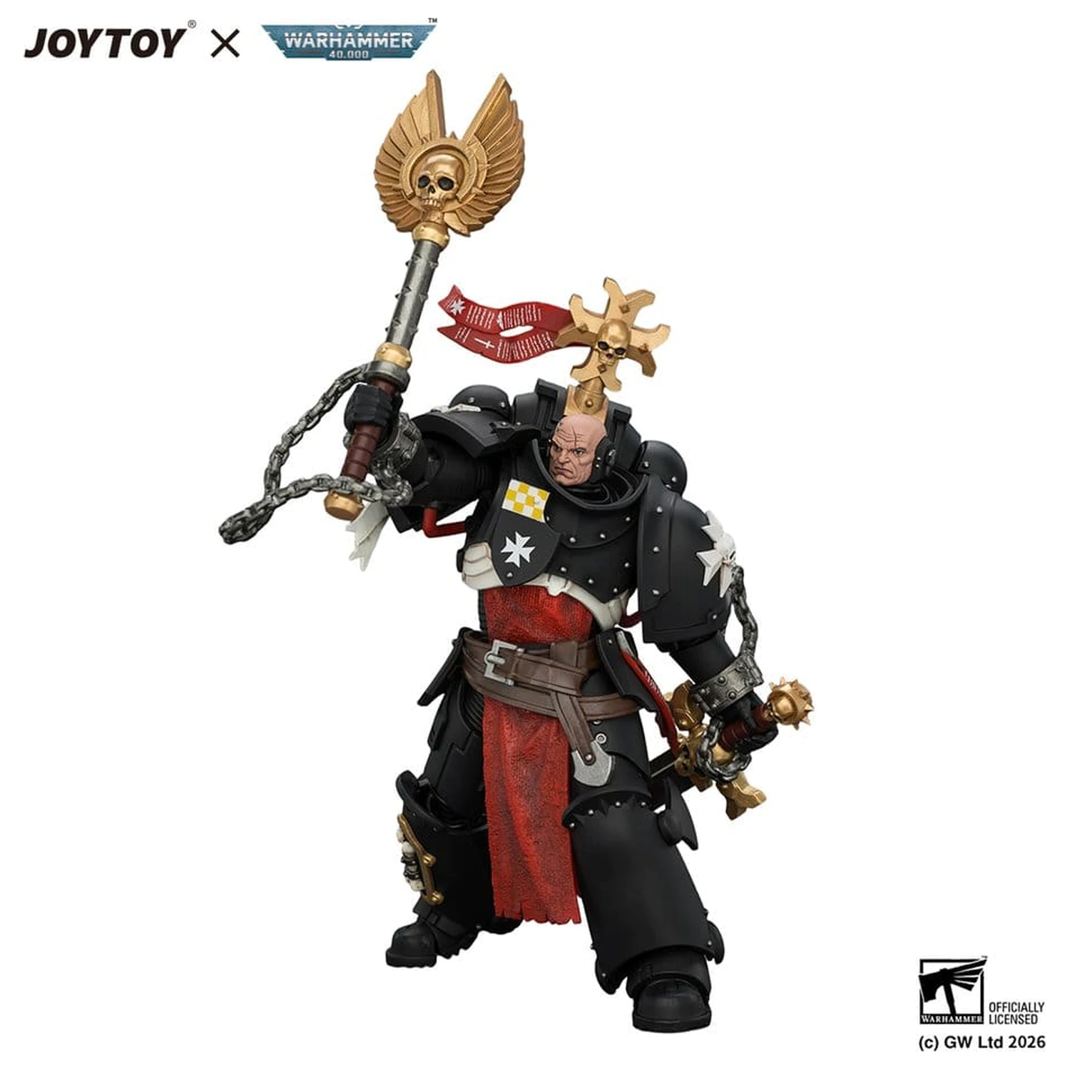 Warhammer figurina de actiune Black Templars Execrator 1 12 cm poza produsului