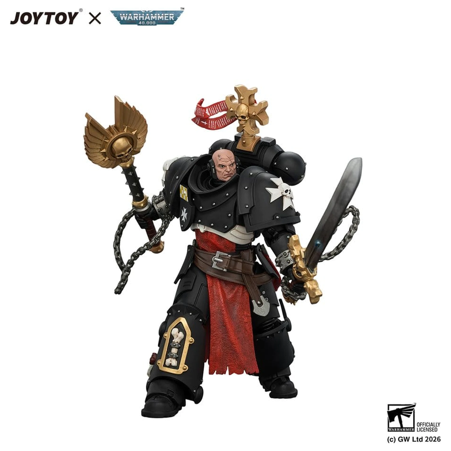 Warhammer figurina de actiune Black Templars Execrator 1 12 cm poza produsului