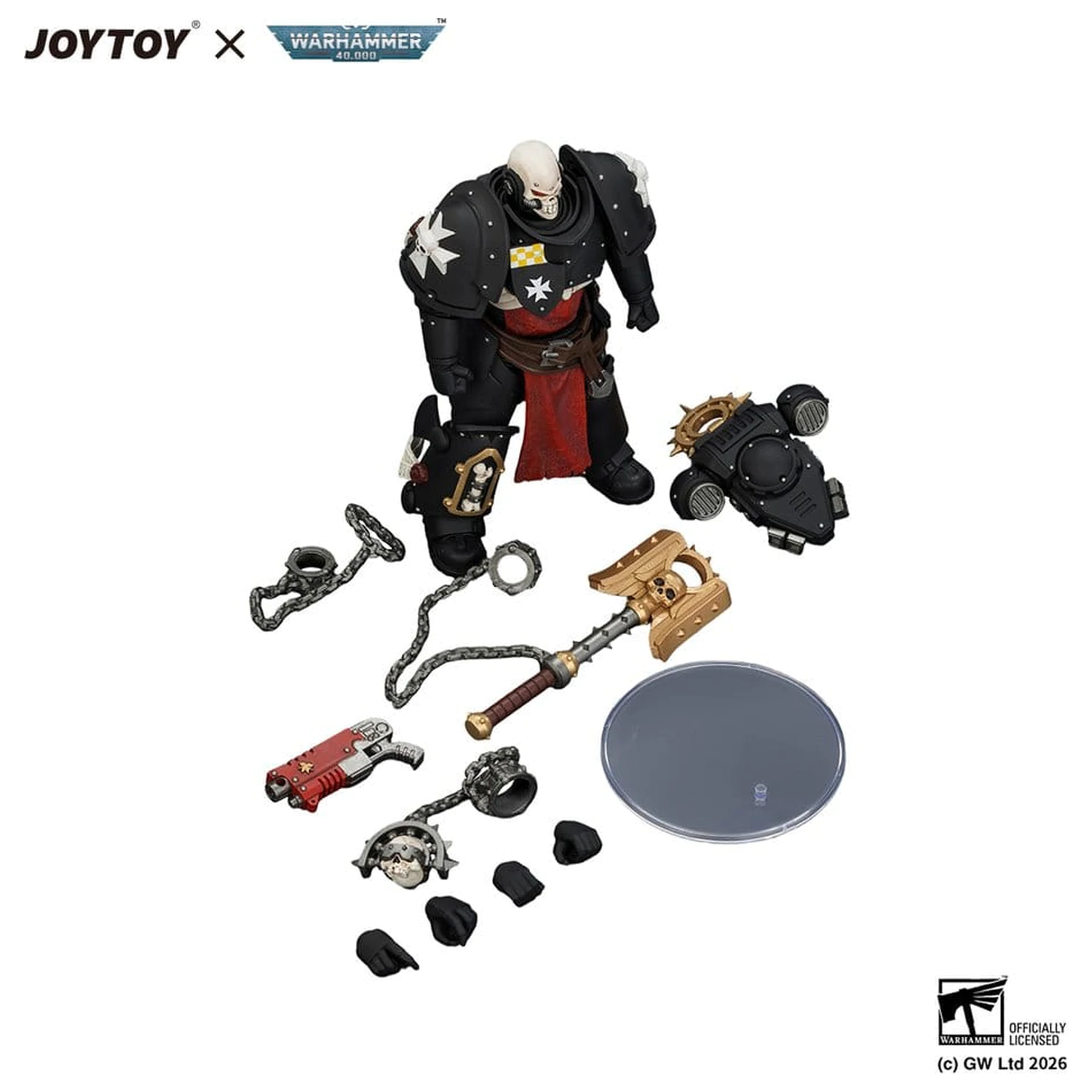 Warhammer Figurina de acțiune Black Templars Execrator 2 12 cm poza produsului
