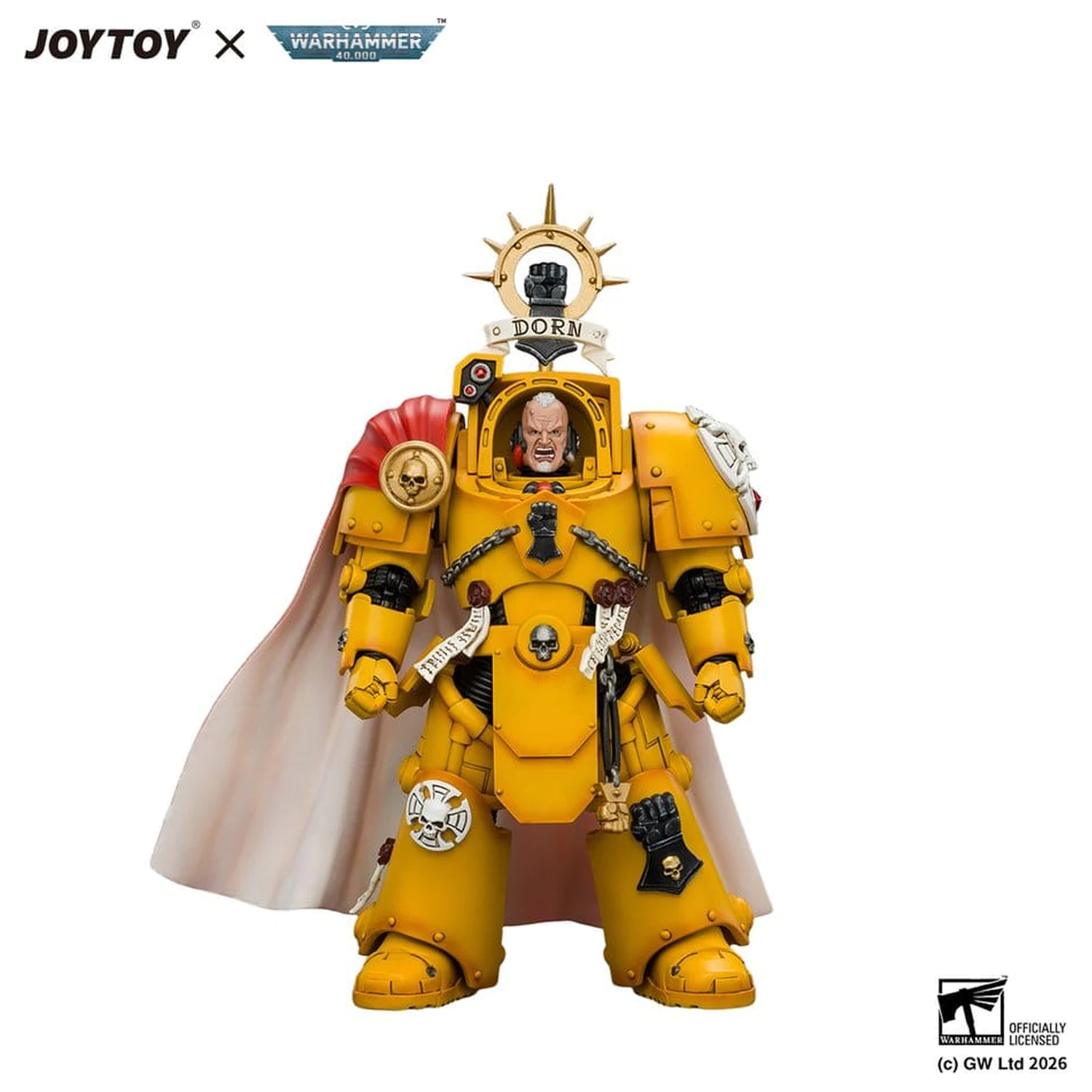 Warhammer Figurina de actiune Imperial Fists Darnath Lysander 14 cm poza produsului