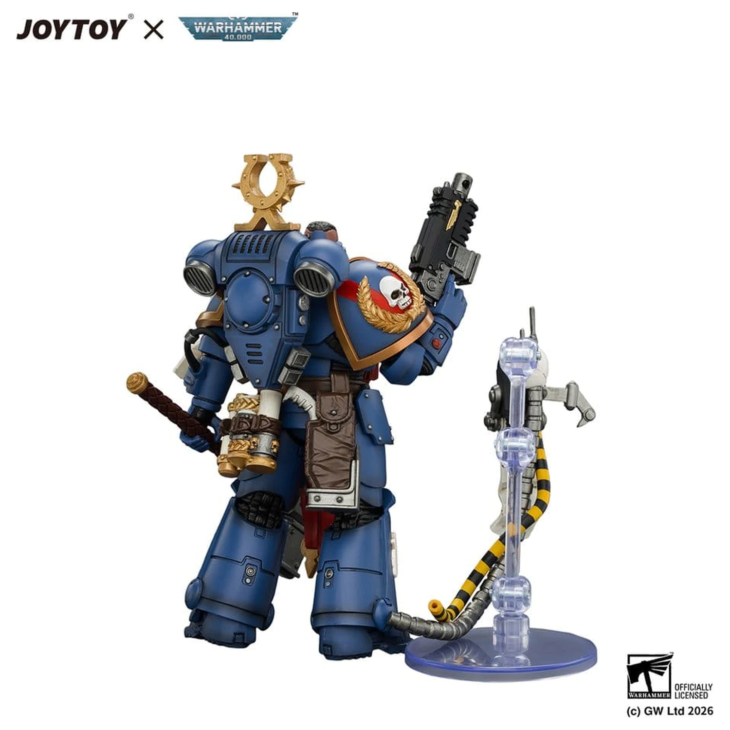 Figurina de actiune Warhammer Ultramarines Ferren Areios 12 cm poza produsului