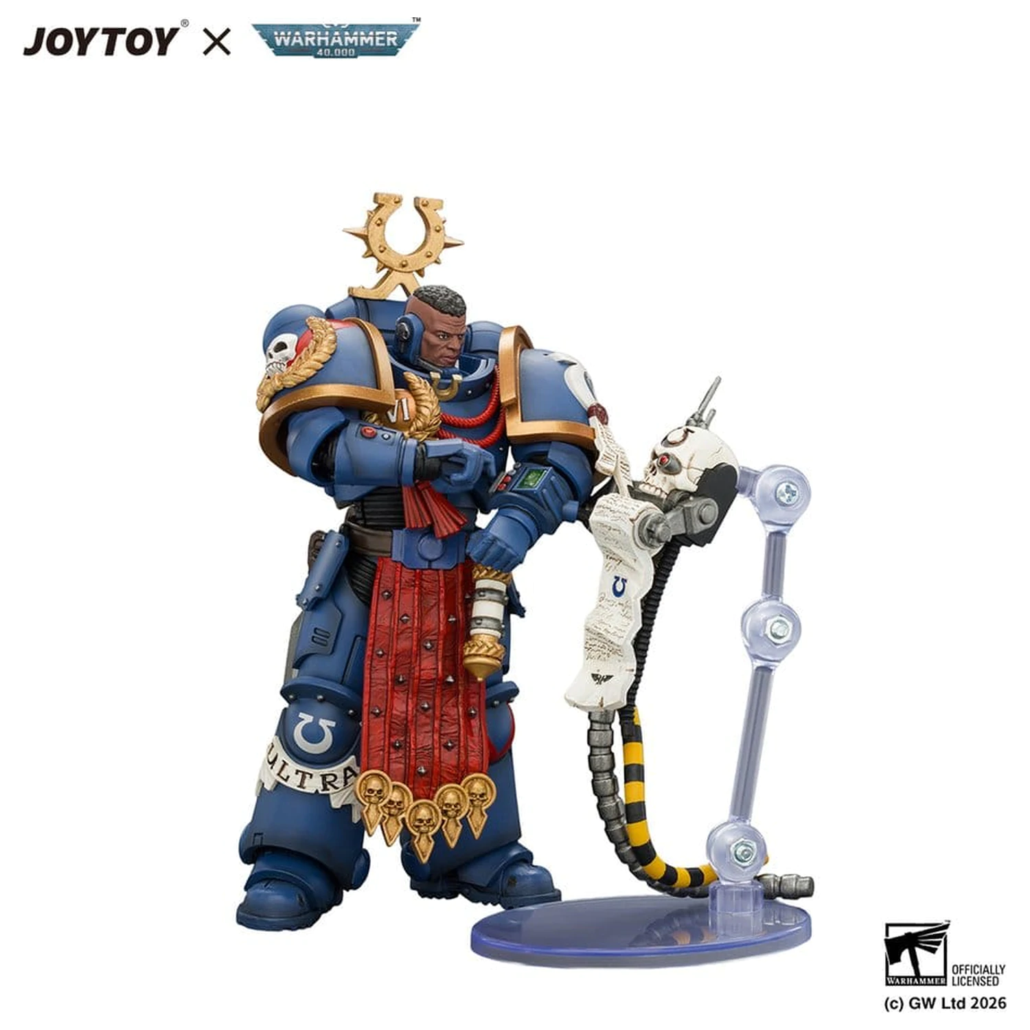 Figurina de actiune Warhammer Ultramarines Ferren Areios 12 cm poza produsului