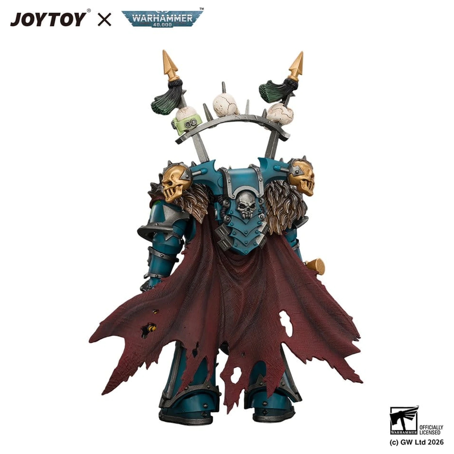 Figurina de actiune Warhammer Alpha Legion Chaos Lord 13 cm poza produsului