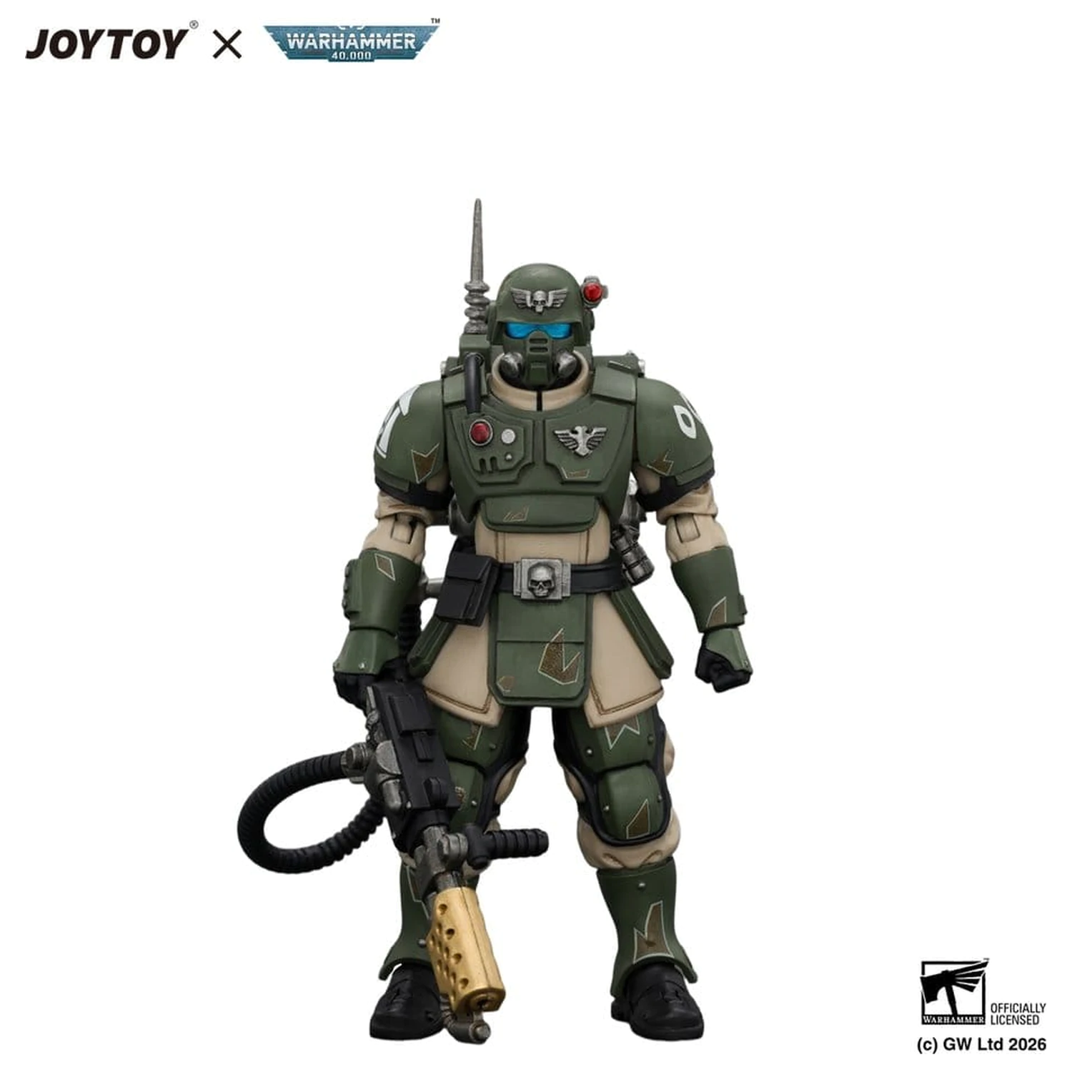 Warhammer figurina de actiune Astra Militarum Kasrkin 2 cu Flamer poza produsului
