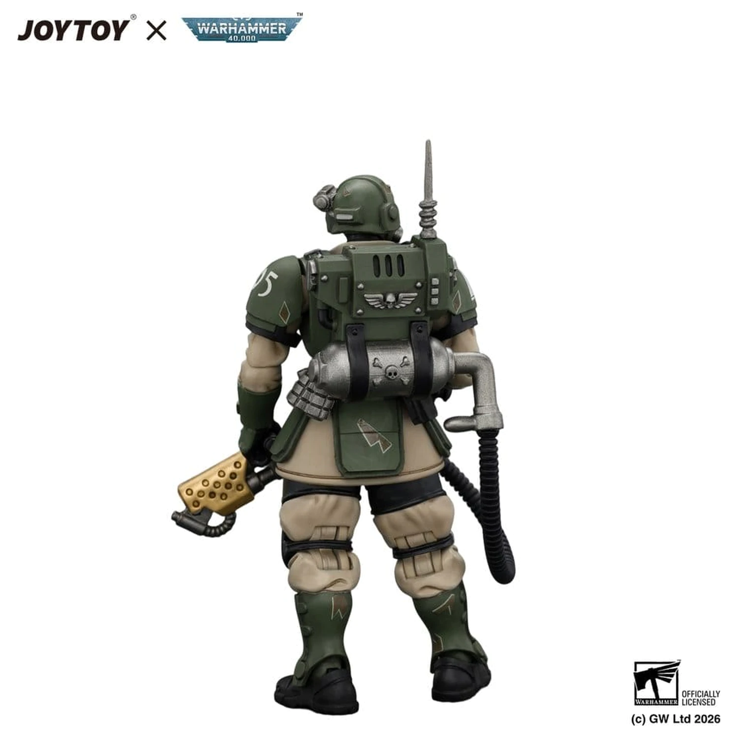 Warhammer figurina de actiune Astra Militarum Kasrkin 2 cu Flamer poza produsului