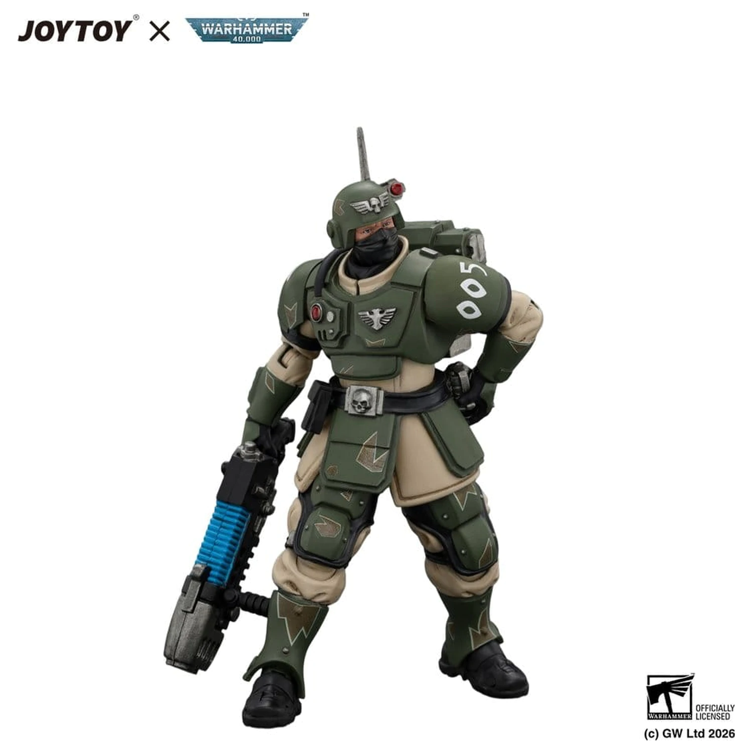 Warhammer Figurina de acțiune Astra Militarum Kasrkin 4 cu Plasma Gun poza produsului