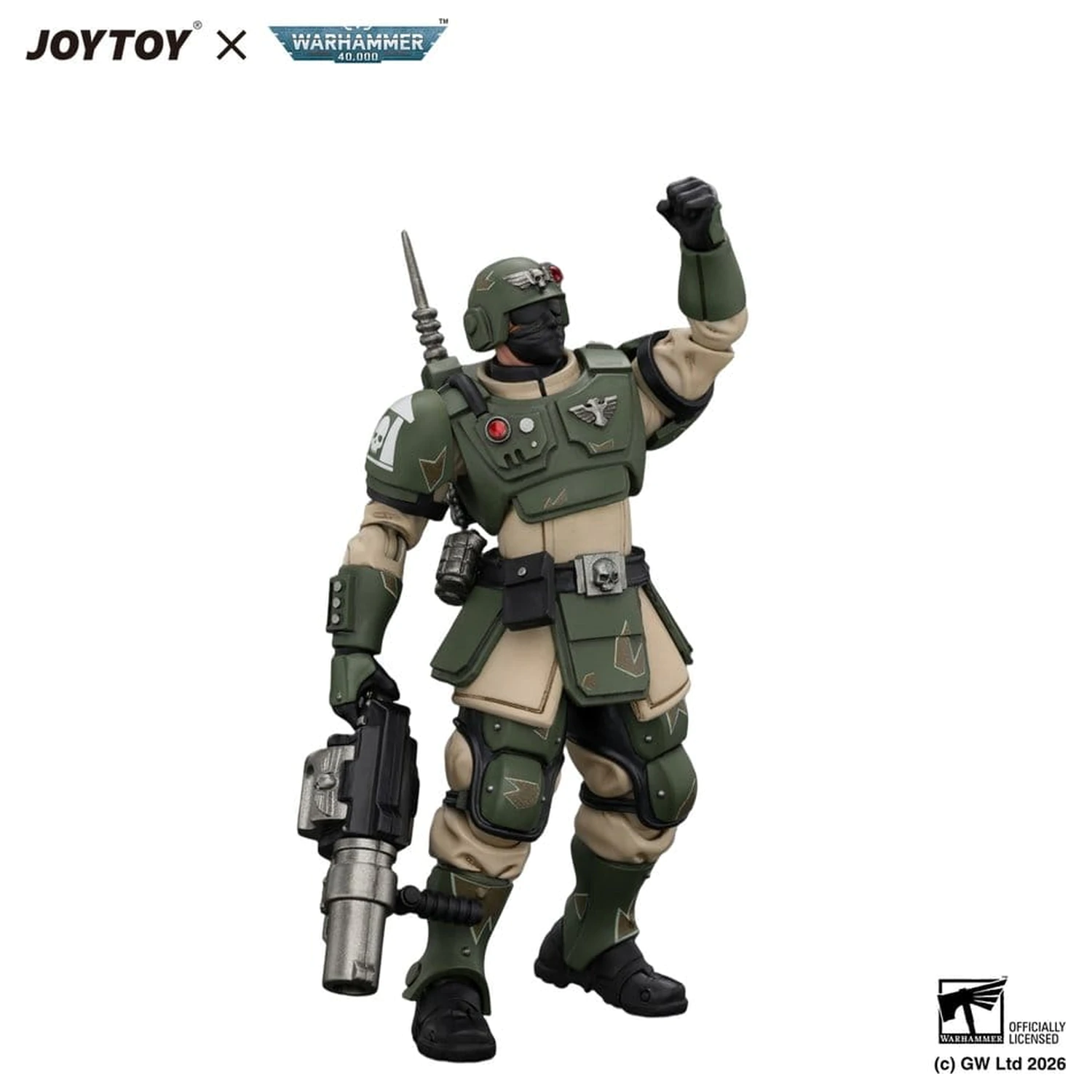 Warhammer figurina de actiune Astra Militarum Kasrkin 5 cu lansator de grenade poza produsului