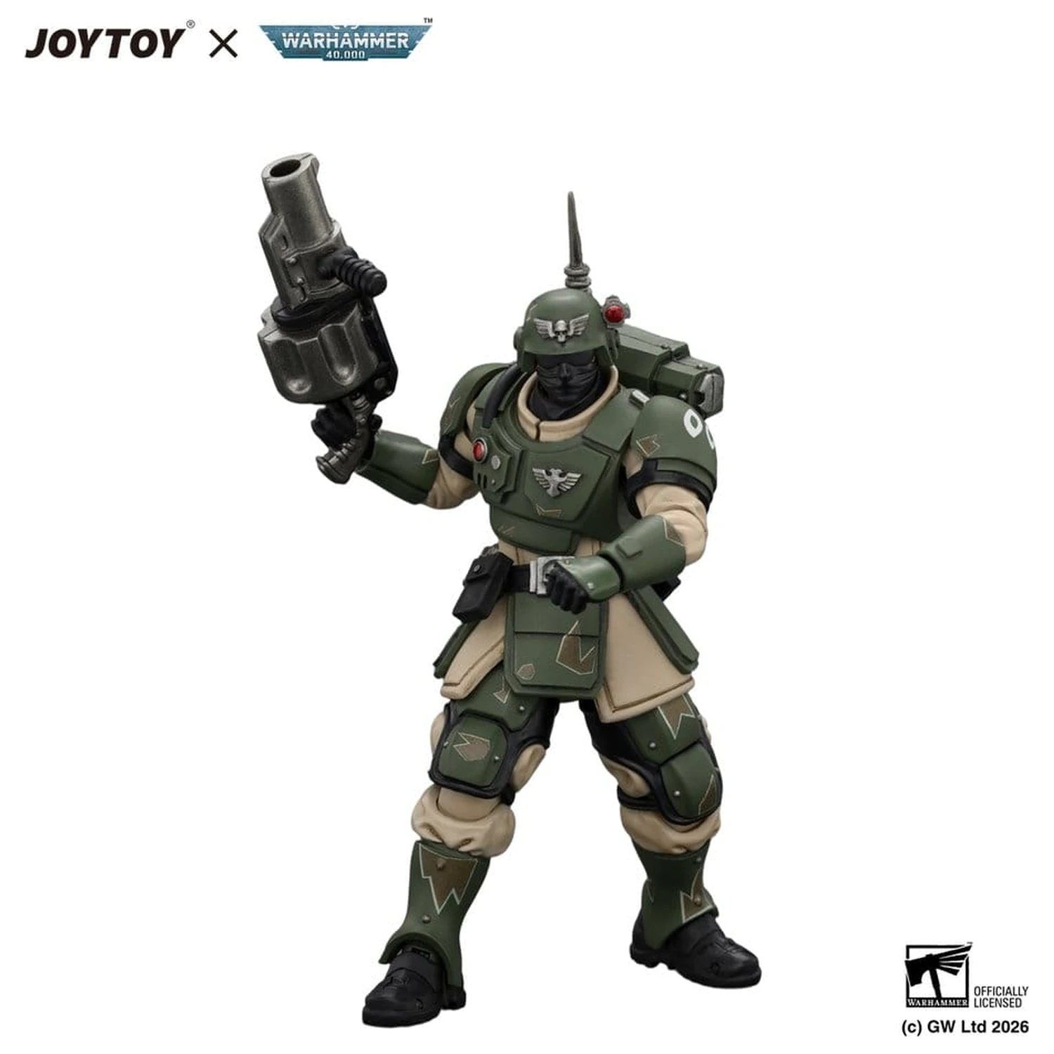 Warhammer figurina de actiune Astra Militarum Kasrkin 5 cu lansator de grenade poza produsului