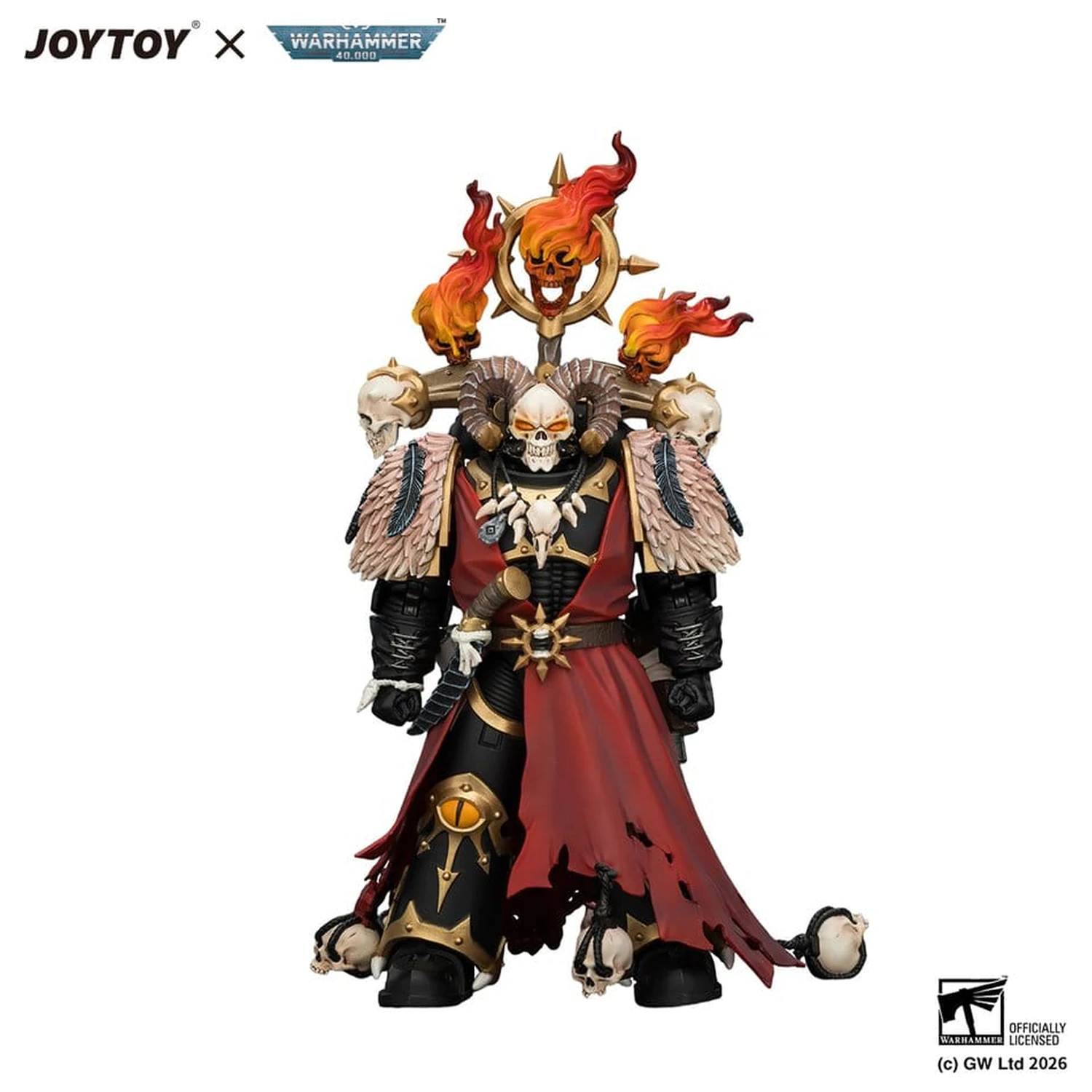 Figurina Warhammer Action Figure Black Legion Master of Possession 13 cm poza produsului