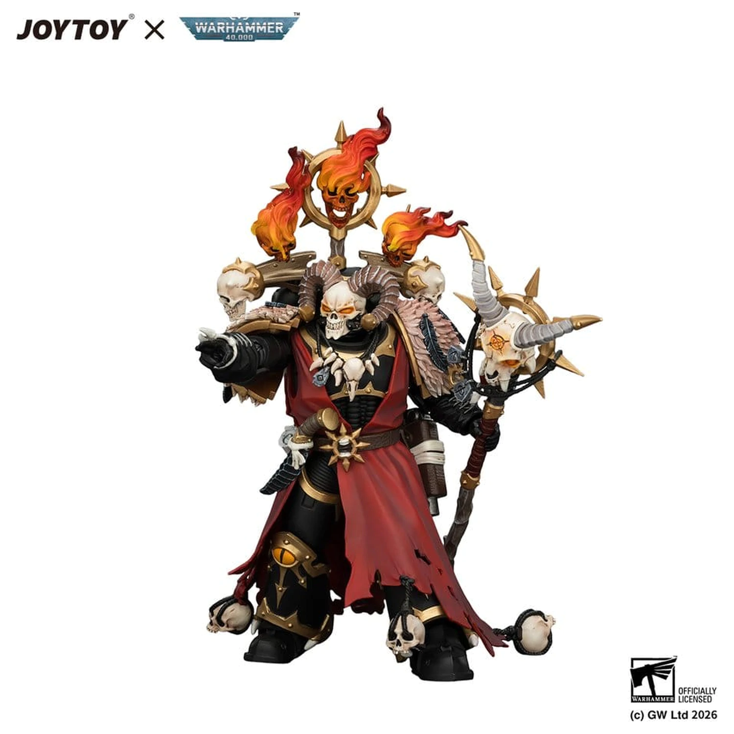 Figurina Warhammer Action Figure Black Legion Master of Possession 13 cm poza produsului
