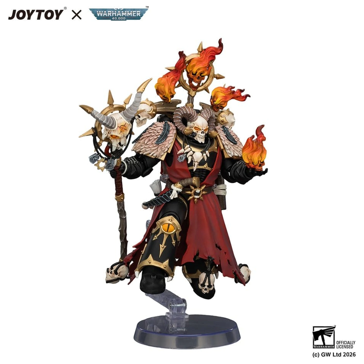 Figurina Warhammer Action Figure Black Legion Master of Possession 13 cm poza produsului