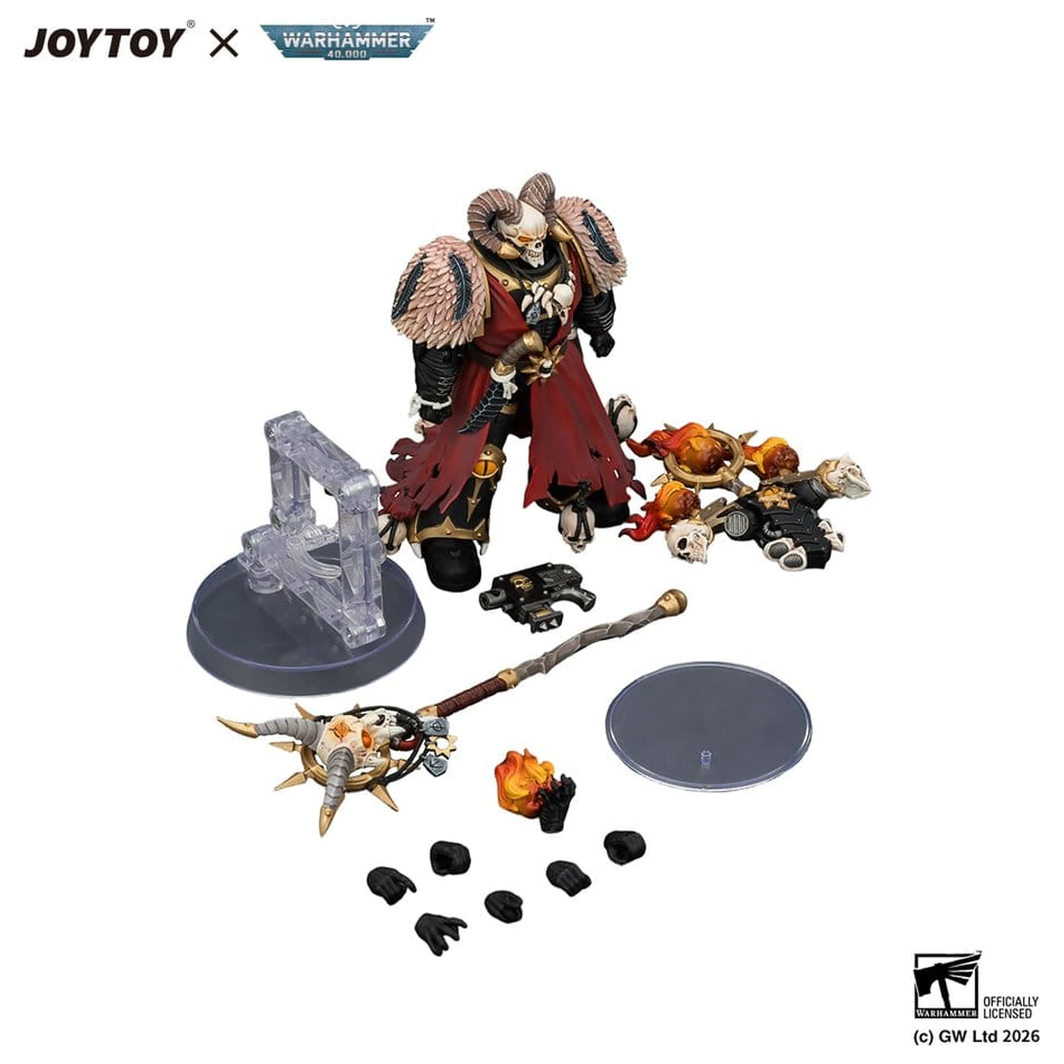 Figurina Warhammer Action Figure Black Legion Master of Possession 13 cm poza produsului
