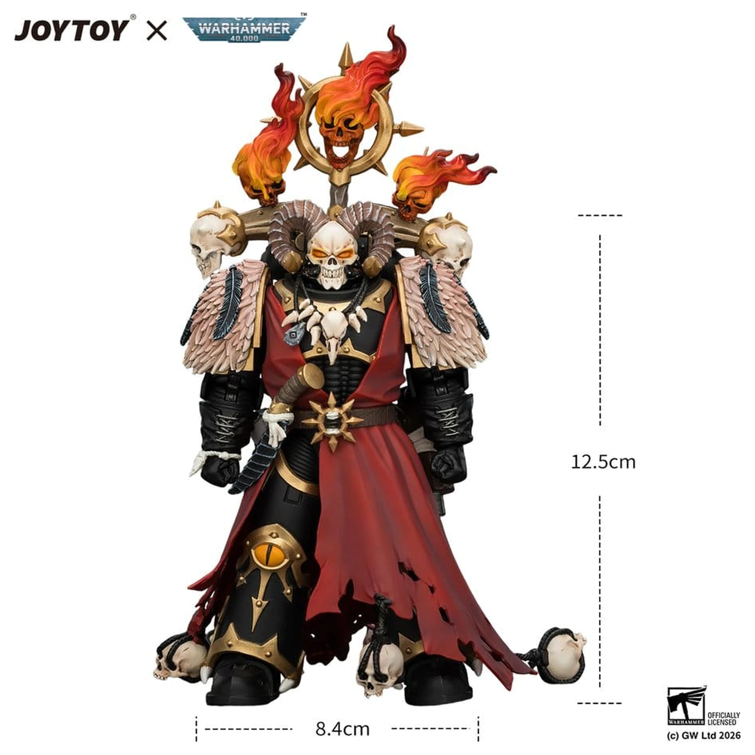 Figurina Warhammer Action Figure Black Legion Master of Possession 13 cm poza produsului