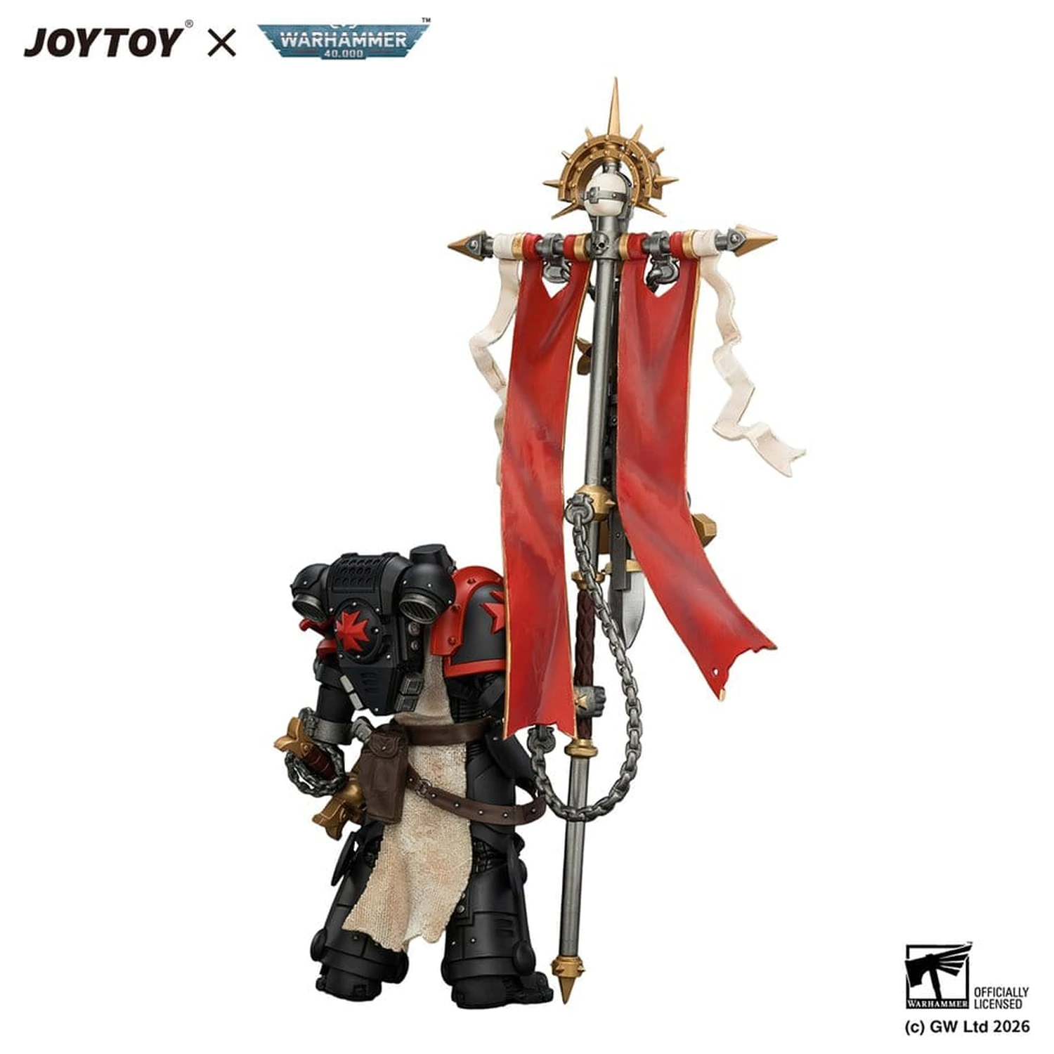 Warhammer Figurina de Actiune Black Templars Crusader Ancient 12 cm poza produsului