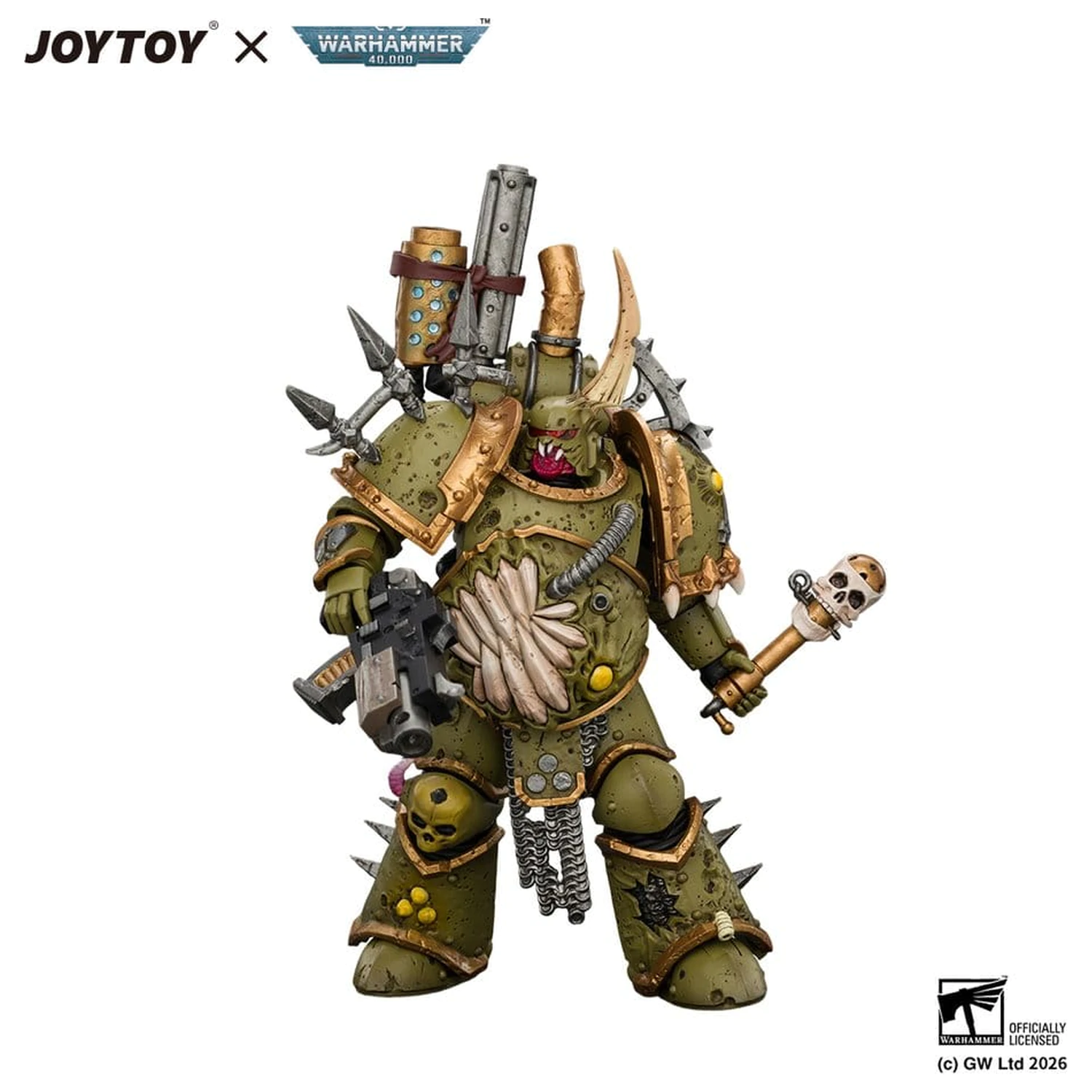 Warhammer Figura de actiune Death Guard Plague Marine 1 12 cm poza produsului