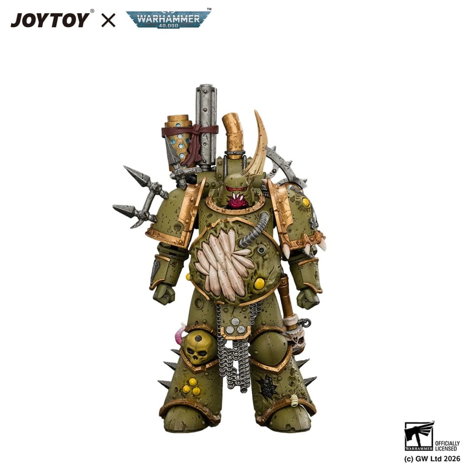 Warhammer Figura de actiune Death Guard Plague Marine 1 12 cm poza produsului