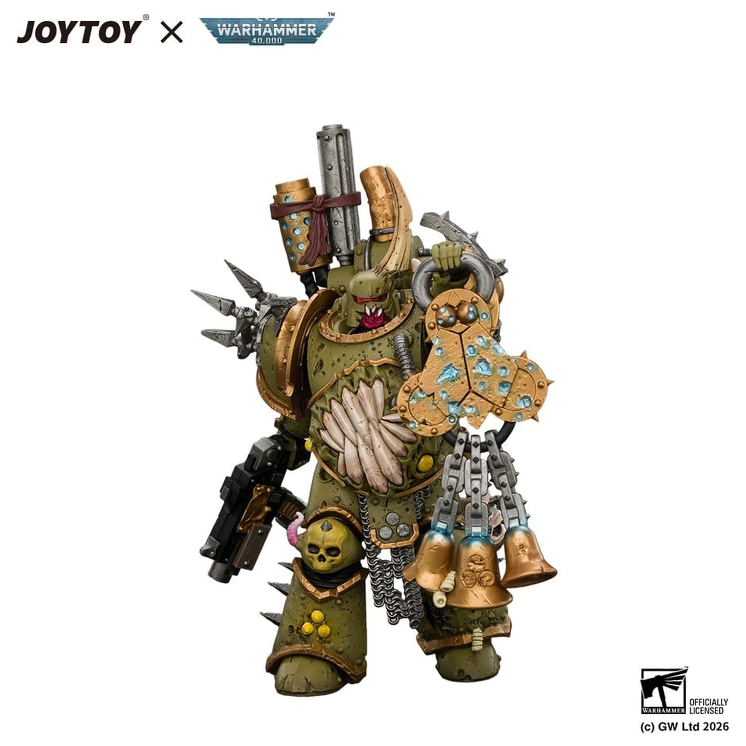 Warhammer Figura de actiune Death Guard Plague Marine 1 12 cm poza produsului