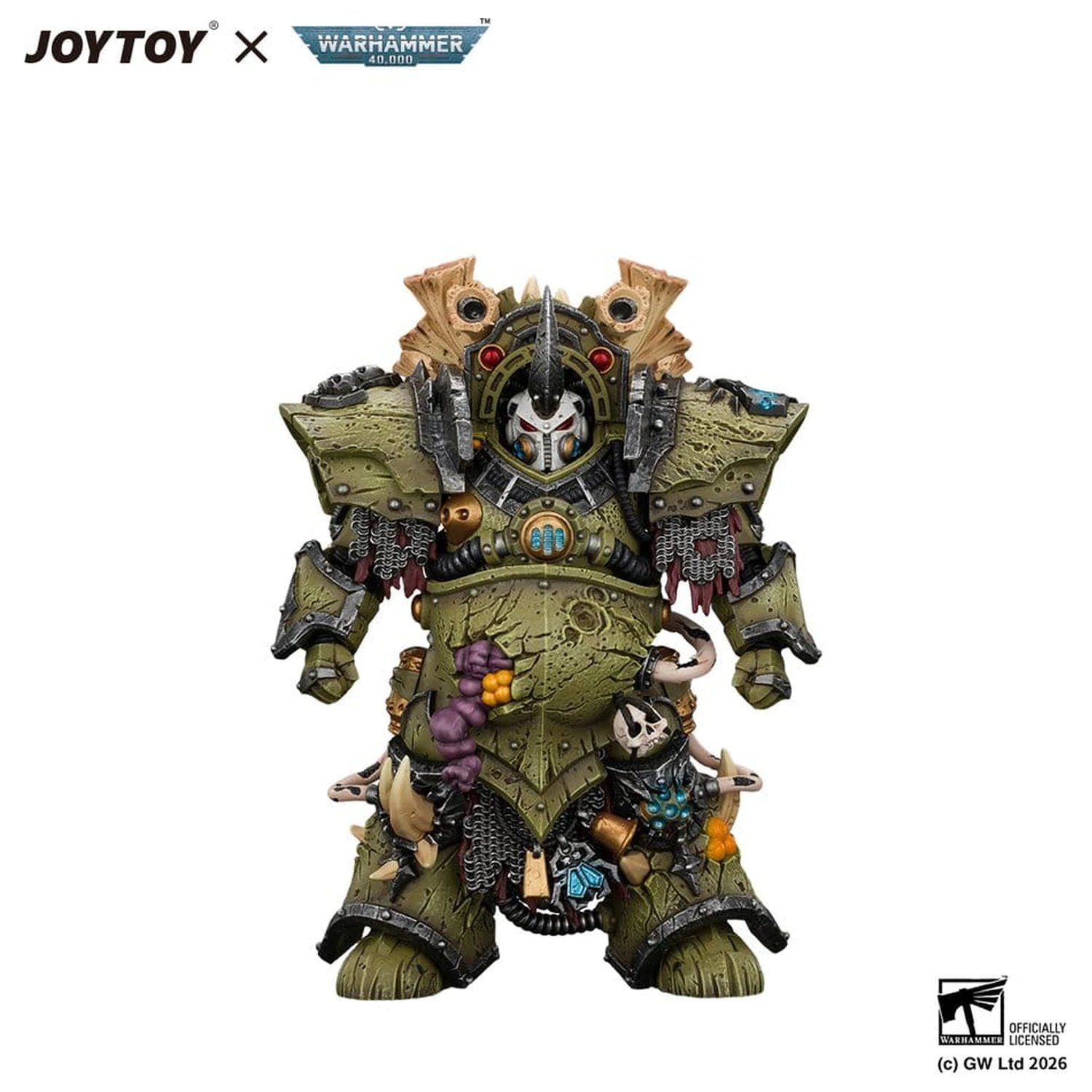 Figurina de actiune Warhammer Death Guard Typhus Herald of the Plague God 15 cm poza produsului