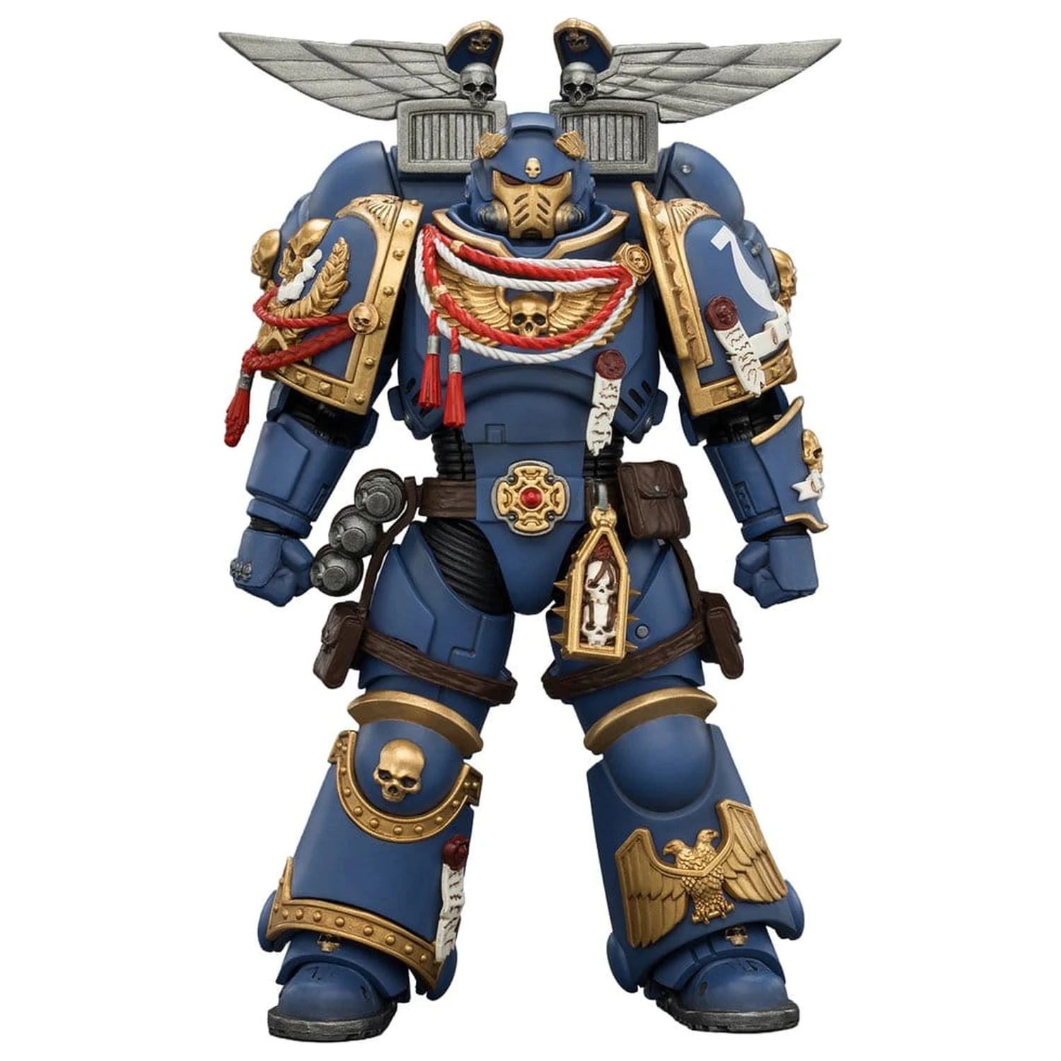 Warhammer Action Figure Game Edition Ultramarines Assault Intercessor 12 cm poza produsului