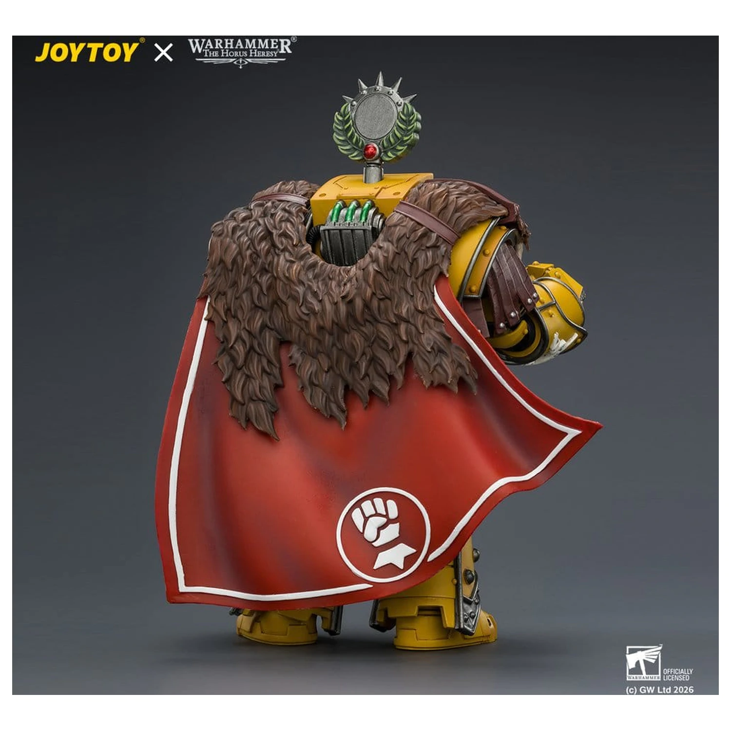 Warhammer Figurina de actiune Imperial Fists Lord Castellan Evander Garrius, The Tyrant of Cthonia 14 cm poza produsului