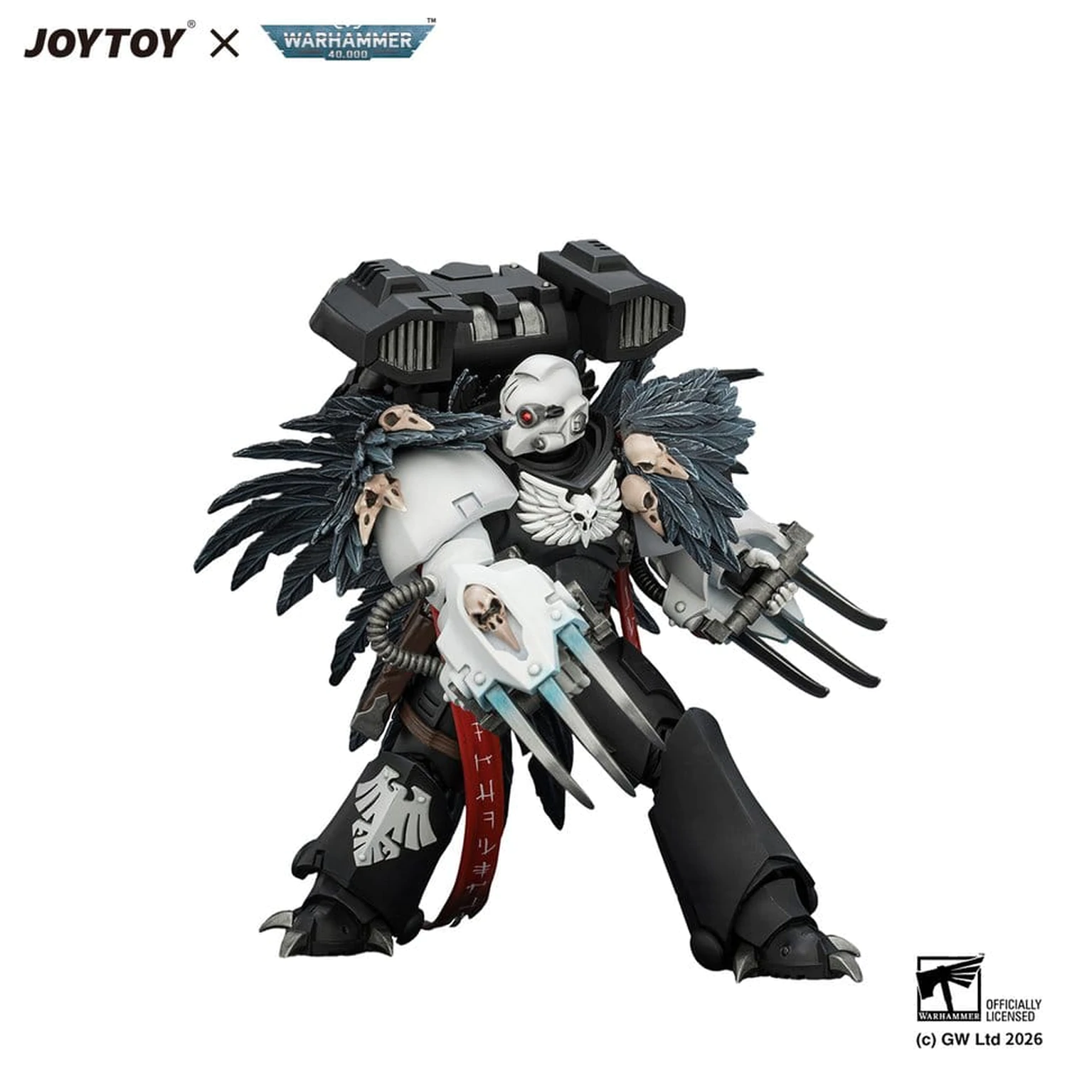 Warhammer Figurina de actiune Raven Guard Chapter Master Aethon Shaan 13 cm poza produsului