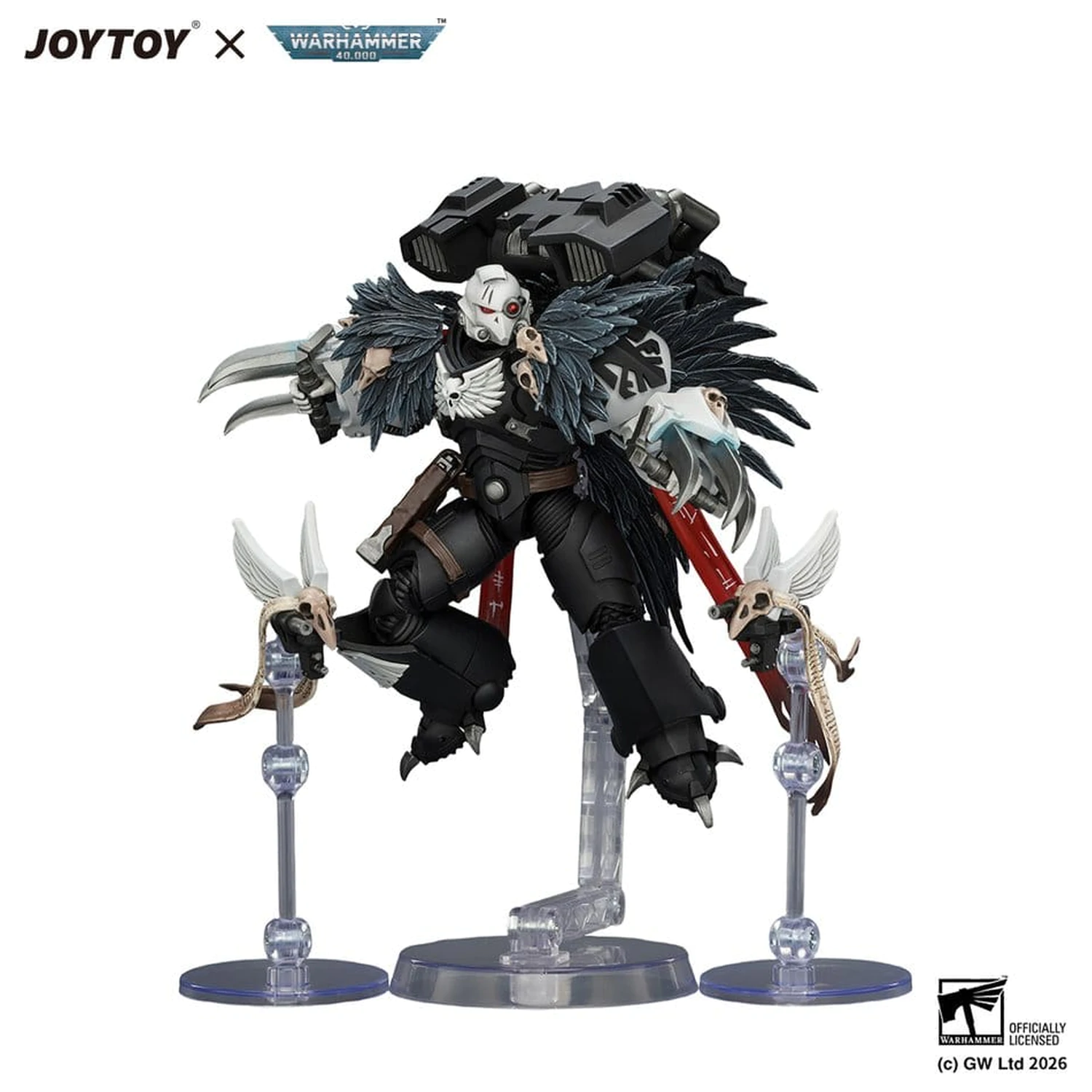 Warhammer Figurina de actiune Raven Guard Chapter Master Aethon Shaan 13 cm poza produsului
