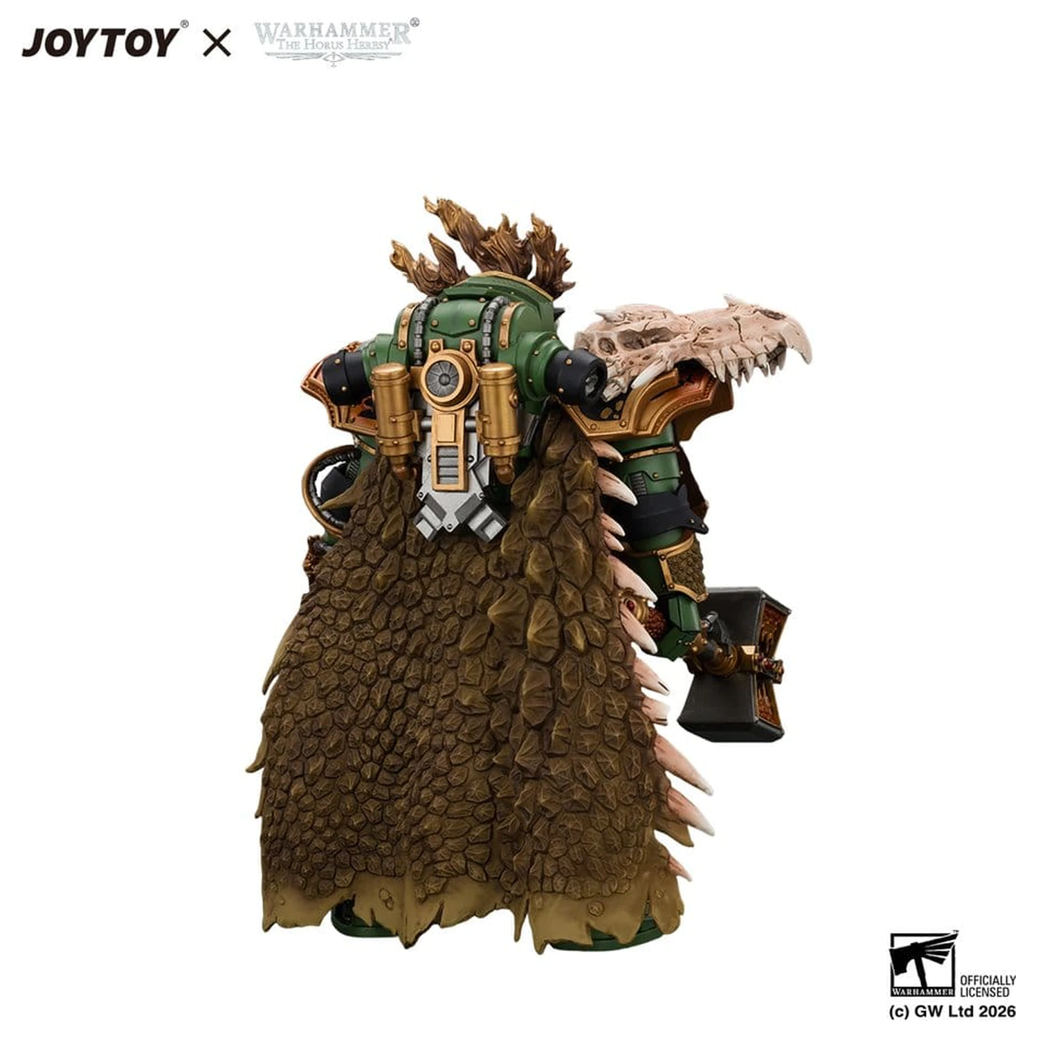 Warhammer Action Figure Salamanders Vulkan, Primarch of the XVIIIth Legion 21 cm poza produsului