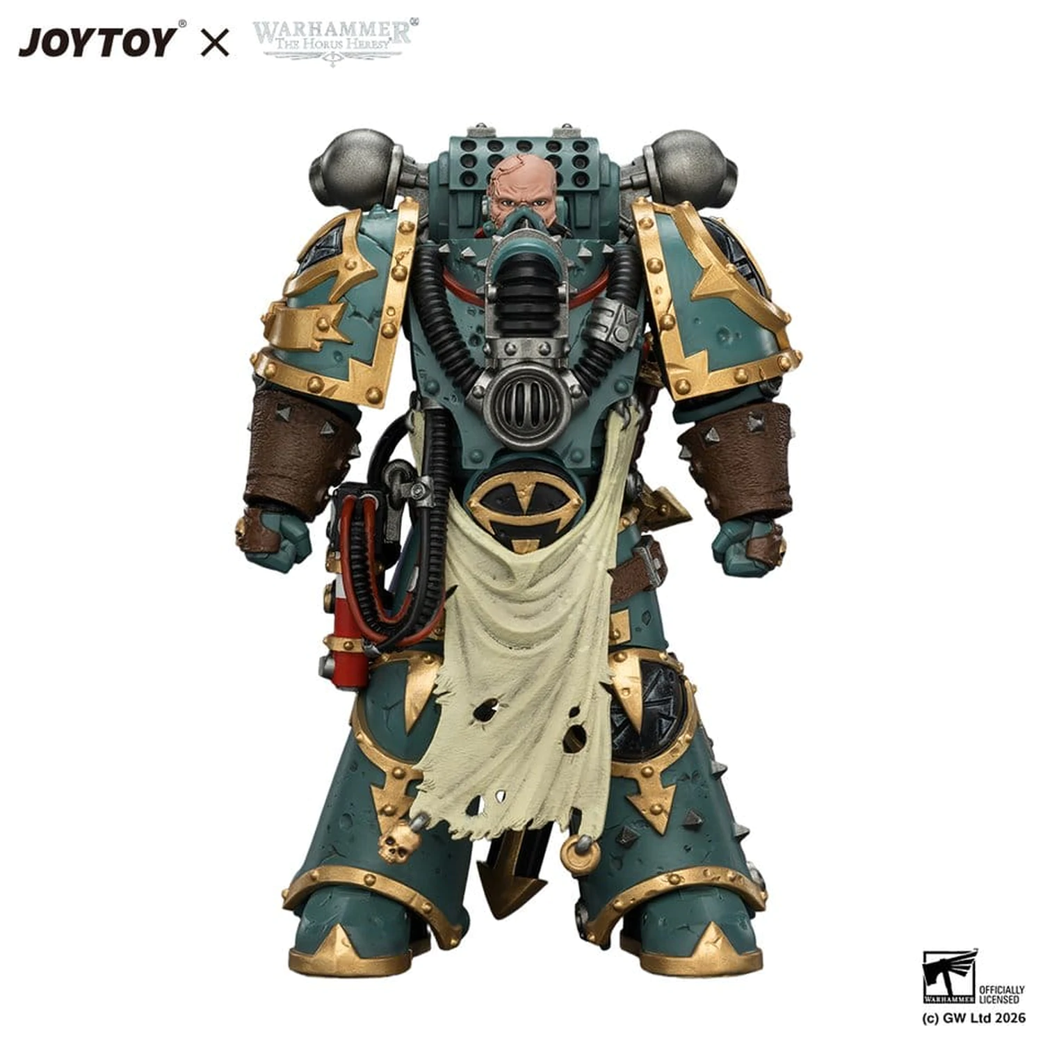 Warhammer Figurina Sons of Horus Maloghurst the Twisted, the Warmaster's Equerry 13 cm poza produsului
