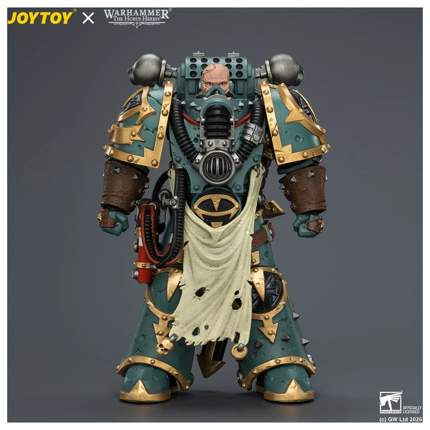 Warhammer Figurina Sons of Horus Maloghurst the Twisted, the Warmaster's Equerry 13 cm poza produsului