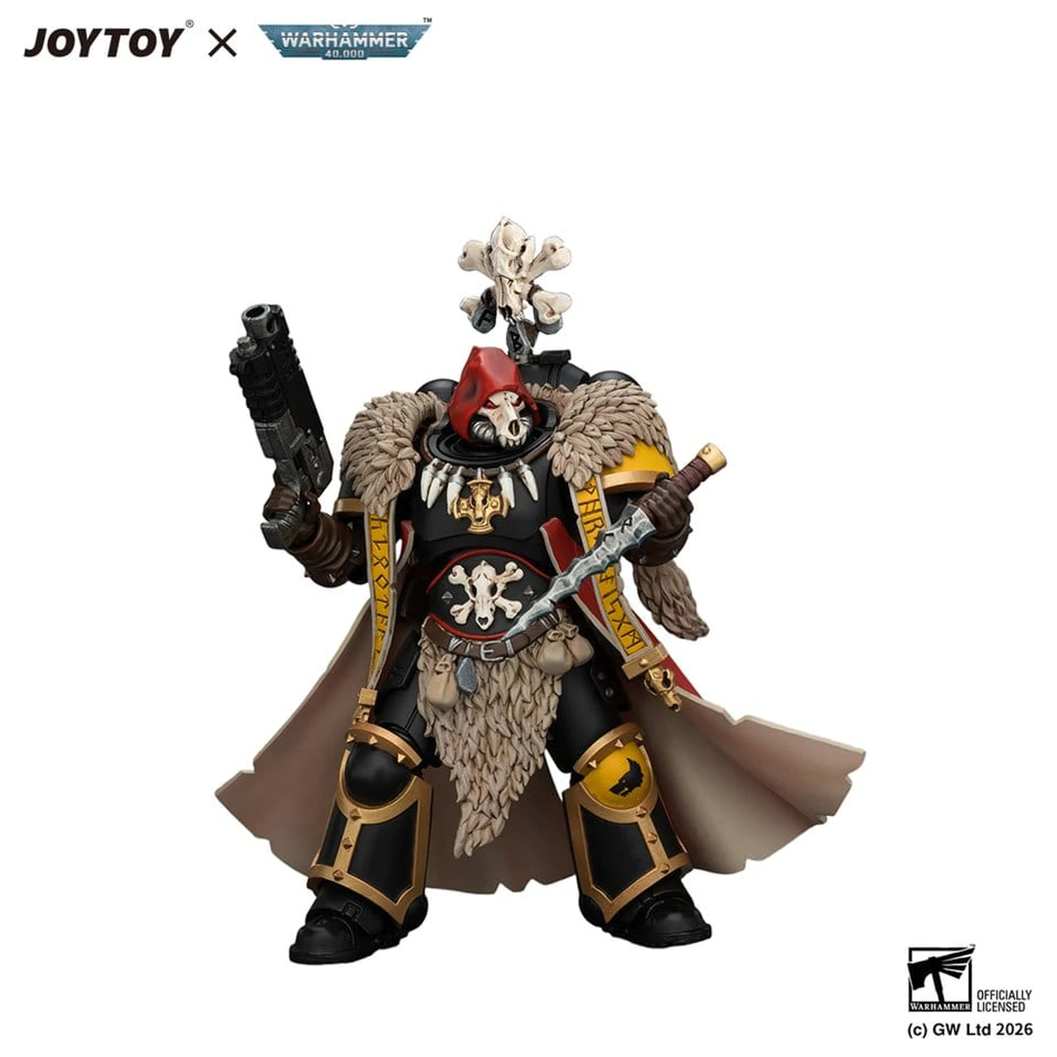 Warhammer Figurina de acțiune Space Wolves Wolf Priest 12 cm poza produsului
