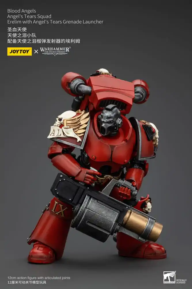 Warhammer The Horus Heresy Figurina de acțiune 1/18 Blood Angels Angel's Tears Squad Erelim cu Angel's Tears Grenade Launcher 12 cm poza produsului