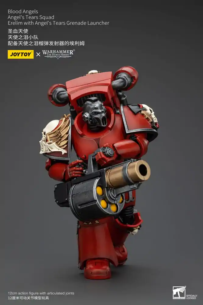 Warhammer The Horus Heresy Figurina de acțiune 1/18 Blood Angels Angel's Tears Squad Erelim cu Angel's Tears Grenade Launcher 12 cm poza produsului