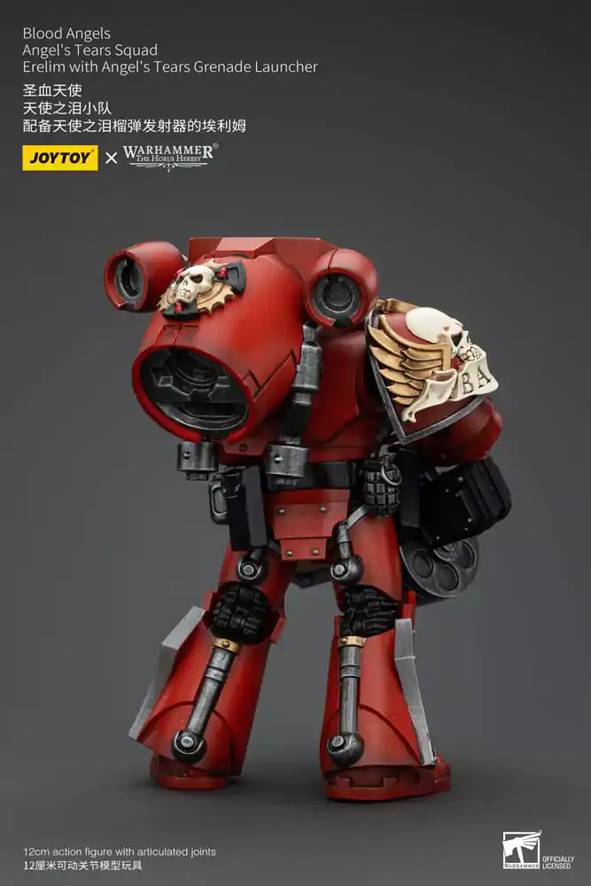 Warhammer The Horus Heresy Figurina de acțiune 1/18 Blood Angels Angel's Tears Squad Erelim cu Angel's Tears Grenade Launcher 12 cm poza produsului