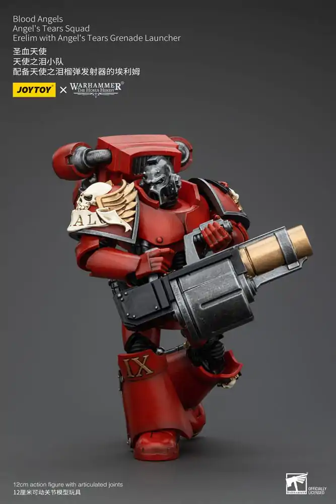 Warhammer The Horus Heresy Figurina de acțiune 1/18 Blood Angels Angel's Tears Squad Erelim cu Angel's Tears Grenade Launcher 12 cm poza produsului