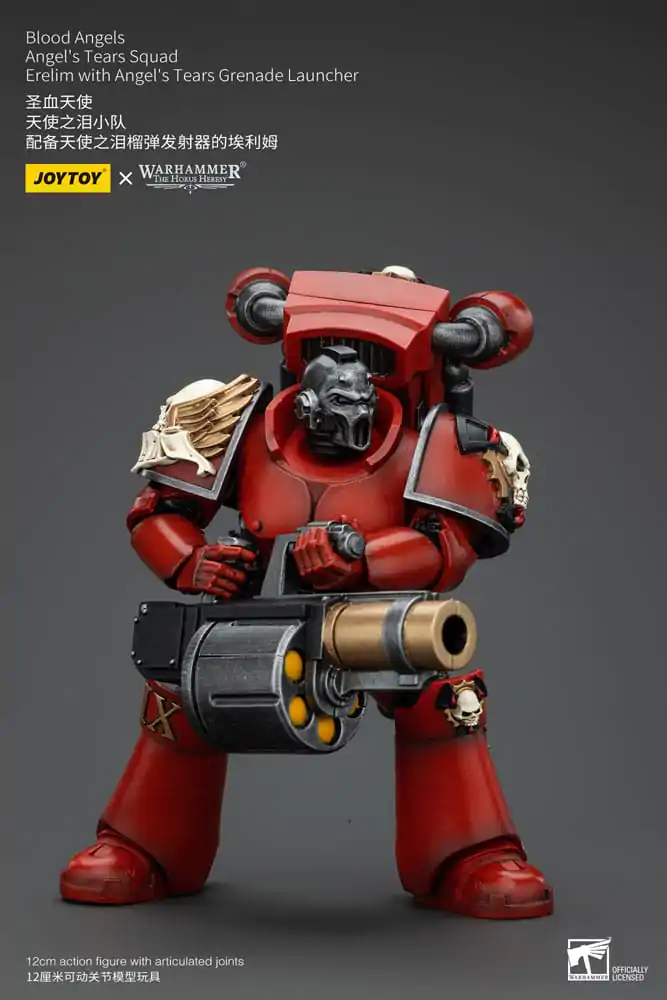 Warhammer The Horus Heresy Figurina de acțiune 1/18 Blood Angels Angel's Tears Squad Erelim cu Angel's Tears Grenade Launcher 12 cm poza produsului