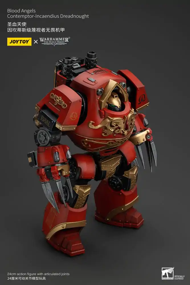 Warhammer The Horus Heresy Figurina de acțiune 1/18 Blood Angels Contemptor-Incaendius Dreadnought 24 cm poza produsului