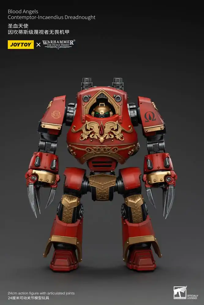 Warhammer The Horus Heresy Figurina de acțiune 1/18 Blood Angels Contemptor-Incaendius Dreadnought 24 cm poza produsului