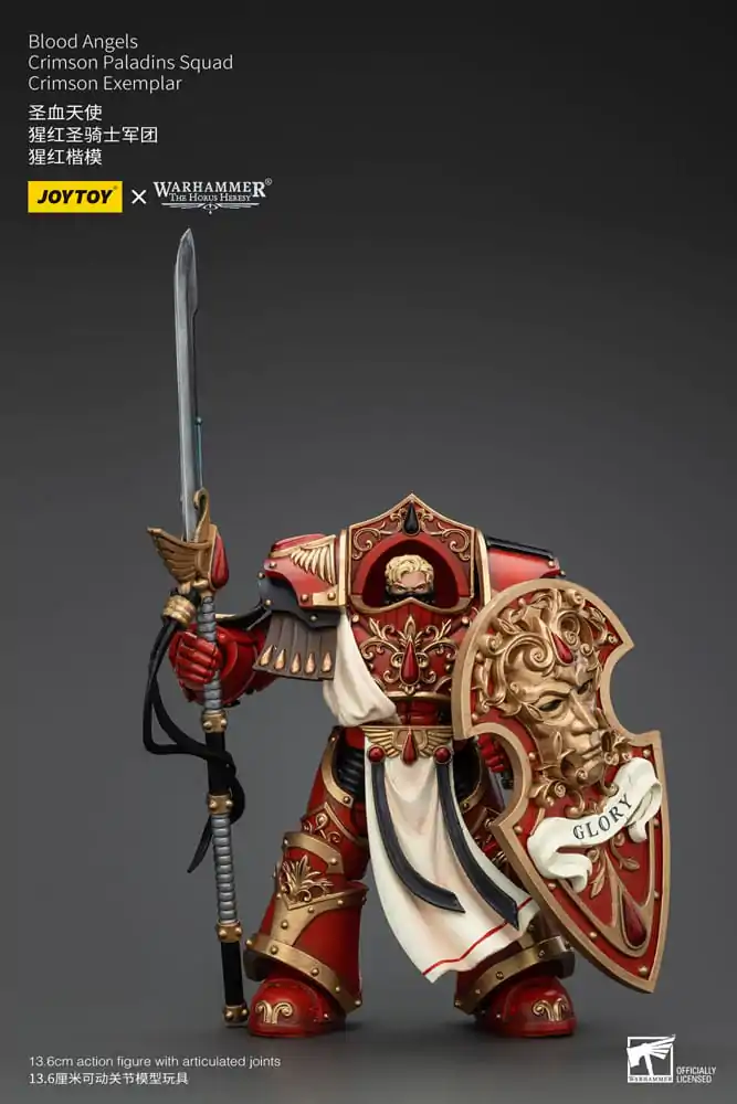 Warhammer The Horus Heresy figurină de acțiune 1/18 Blood Angels Crimson Paladins Squad Crimson Exemplar 14 cm poza produsului