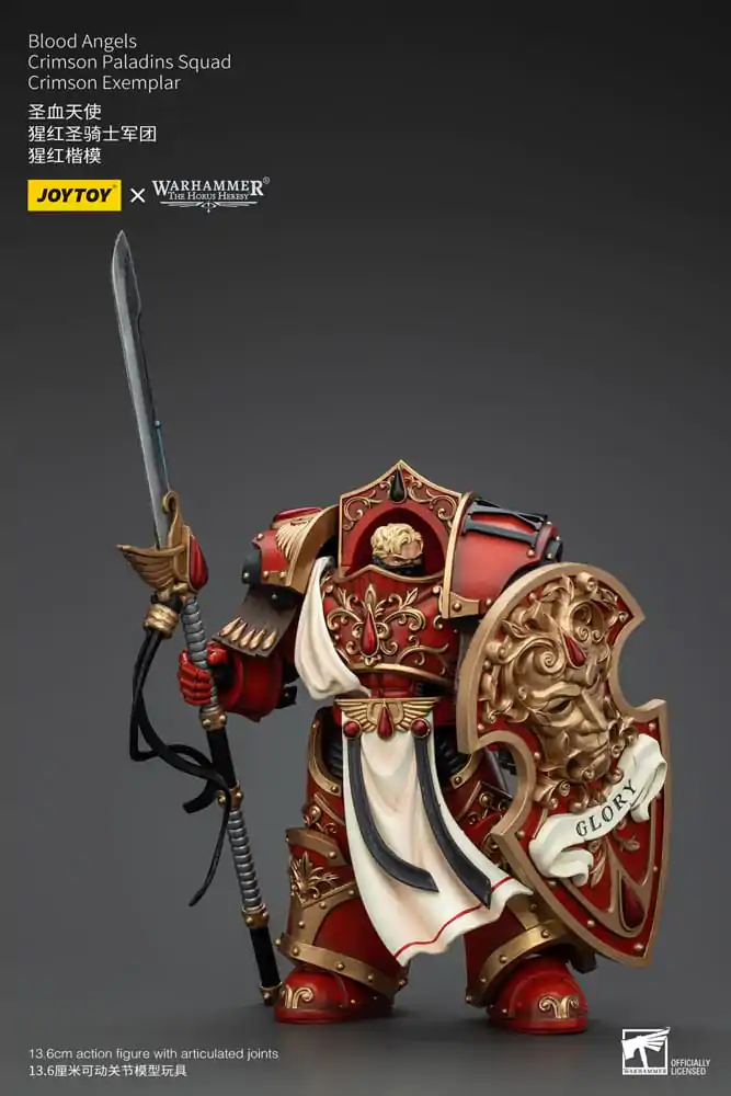 Warhammer The Horus Heresy figurină de acțiune 1/18 Blood Angels Crimson Paladins Squad Crimson Exemplar 14 cm poza produsului