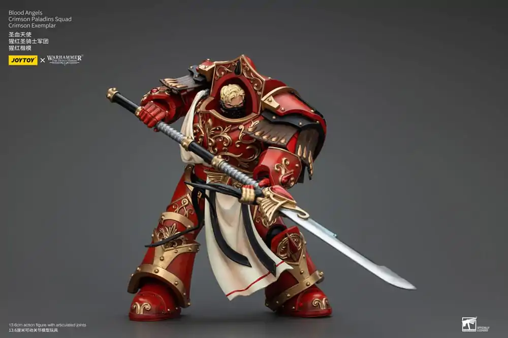 Warhammer The Horus Heresy figurină de acțiune 1/18 Blood Angels Crimson Paladins Squad Crimson Exemplar 14 cm poza produsului