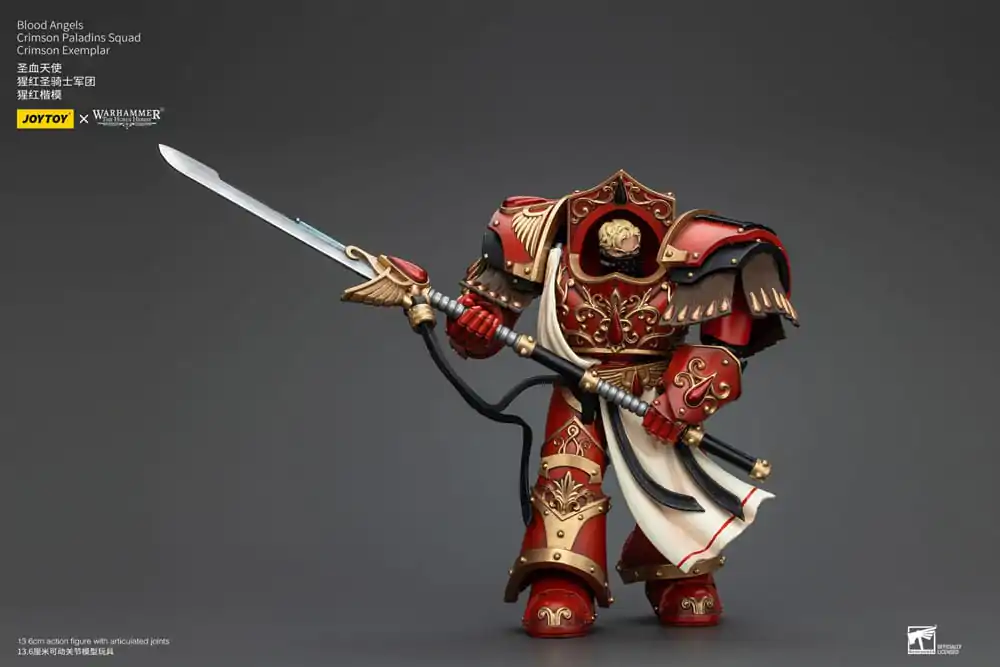 Warhammer The Horus Heresy figurină de acțiune 1/18 Blood Angels Crimson Paladins Squad Crimson Exemplar 14 cm poza produsului