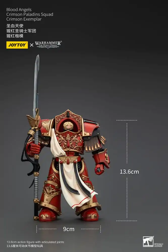 Warhammer The Horus Heresy figurină de acțiune 1/18 Blood Angels Crimson Paladins Squad Crimson Exemplar 14 cm poza produsului