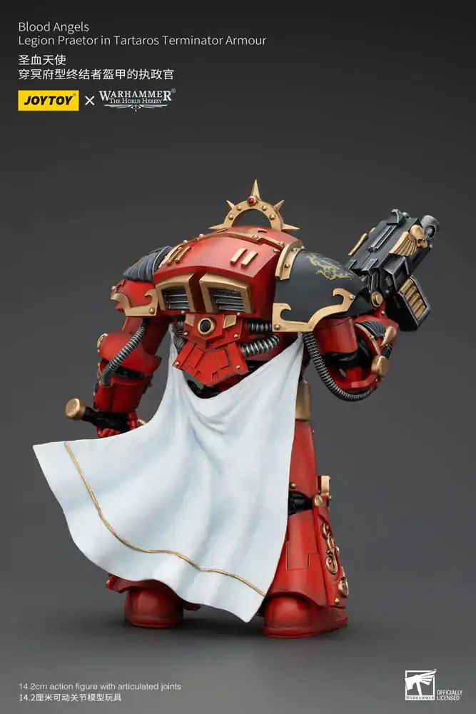 Warhammer The Horus Heresy Figurina de Acțiune 1/18 Blood Angels Legion Praetor în Armură Terminator Tartaros 14 cm poza produsului