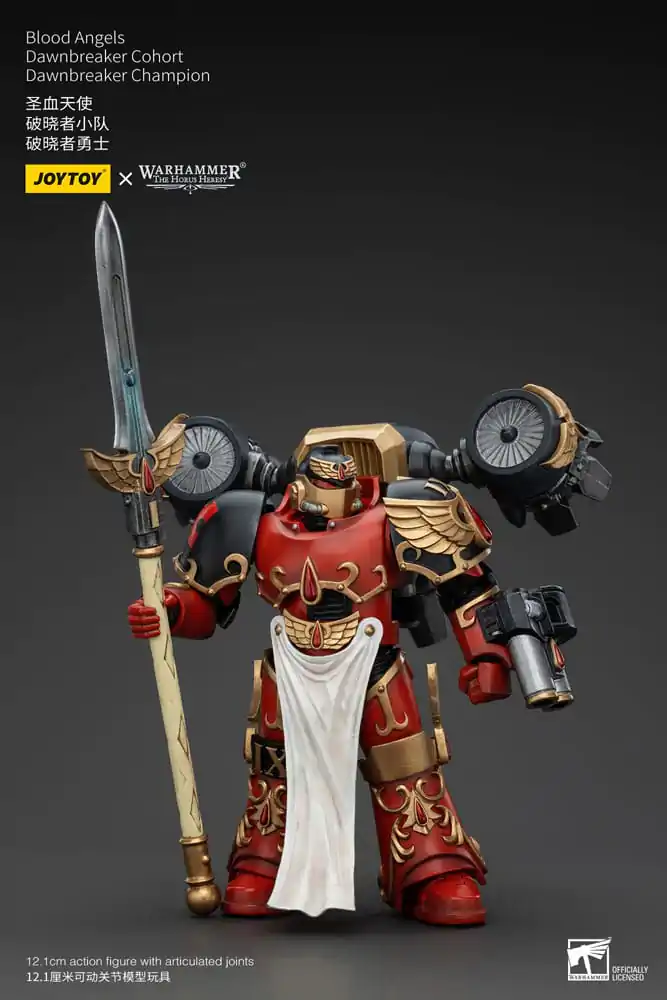 Warhammer The Horus Heresy Figurina de acțiune 1/18 Blood Angels Raldoron First Captain of the Blood Angels 13 cm poza produsului