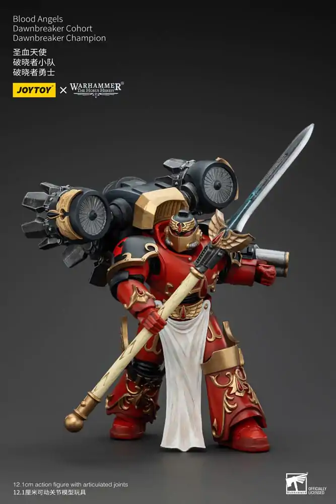 Warhammer The Horus Heresy Figurina de acțiune 1/18 Blood Angels Raldoron First Captain of the Blood Angels 13 cm poza produsului