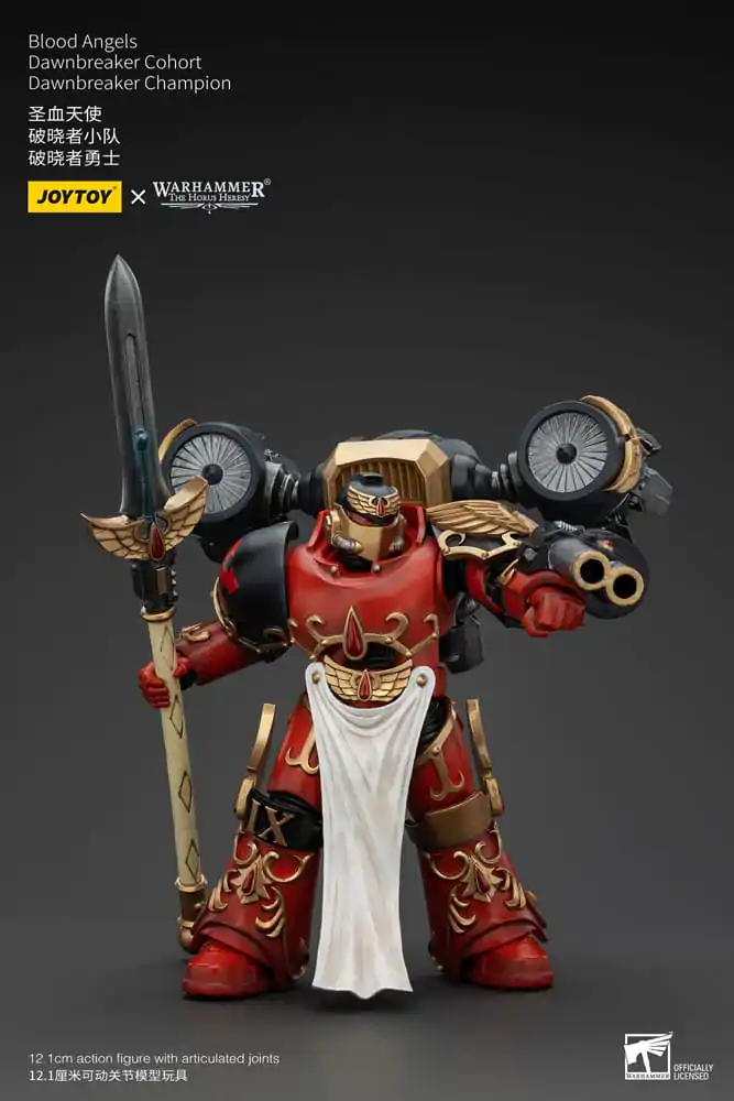 Warhammer The Horus Heresy Figurina de acțiune 1/18 Blood Angels Raldoron First Captain of the Blood Angels 13 cm poza produsului