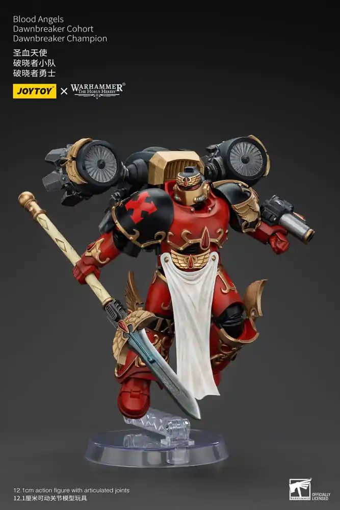 Warhammer The Horus Heresy Figurina de acțiune 1/18 Blood Angels Raldoron First Captain of the Blood Angels 13 cm poza produsului