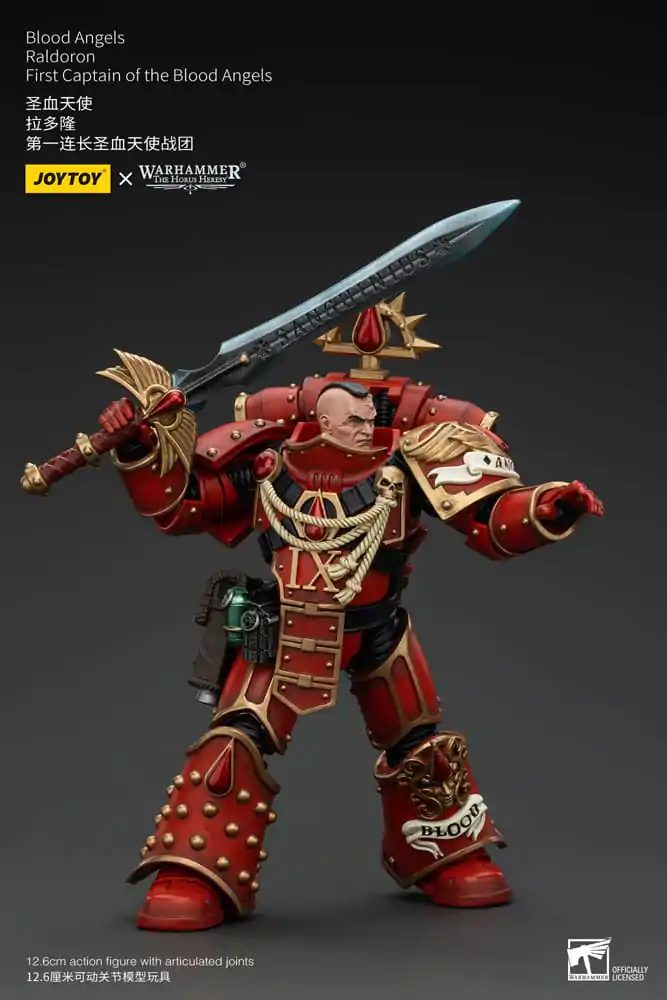 Warhammer The Horus Heresy Figurina de Acțiune 1/18 Blood Angels Raldoron First Captain of the Blood Angels 13 cm poza produsului